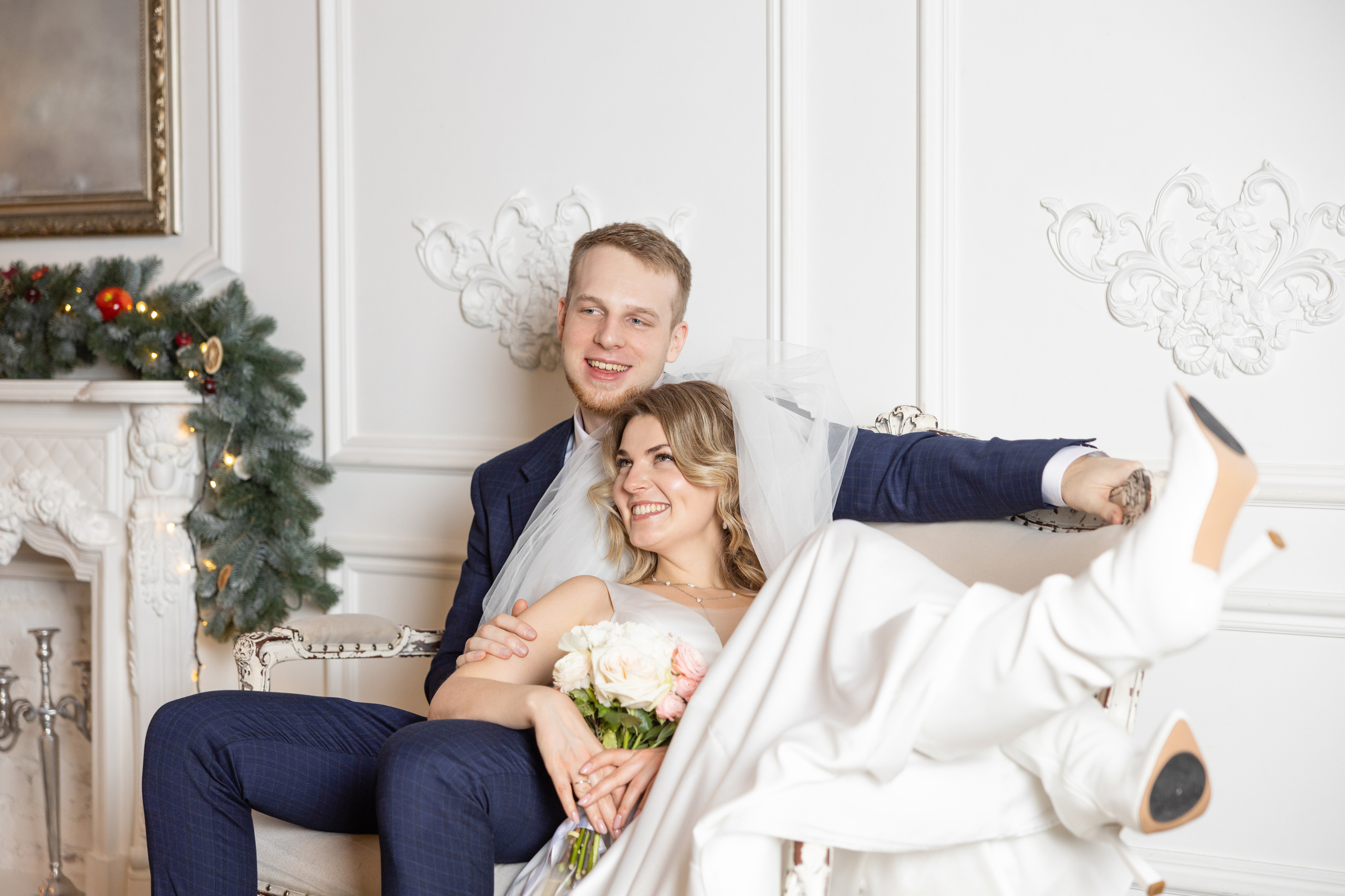 Предновогодняя сказка. ЗАГС ВДНХ. Репортажный и студийный фотограф в Москве — Софи