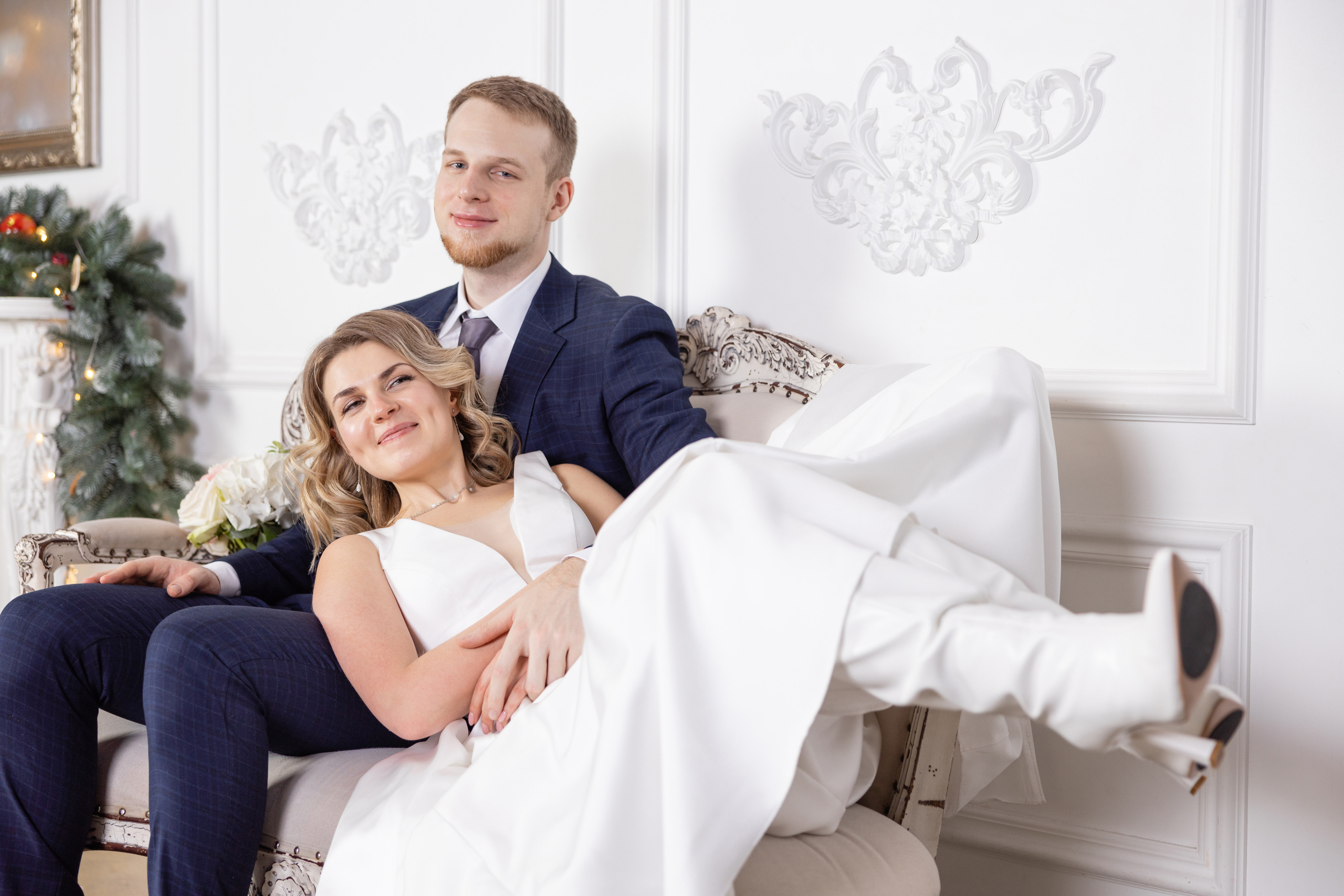 Предновогодняя сказка. ЗАГС ВДНХ. Репортажный и студийный фотограф в Москве — Софи