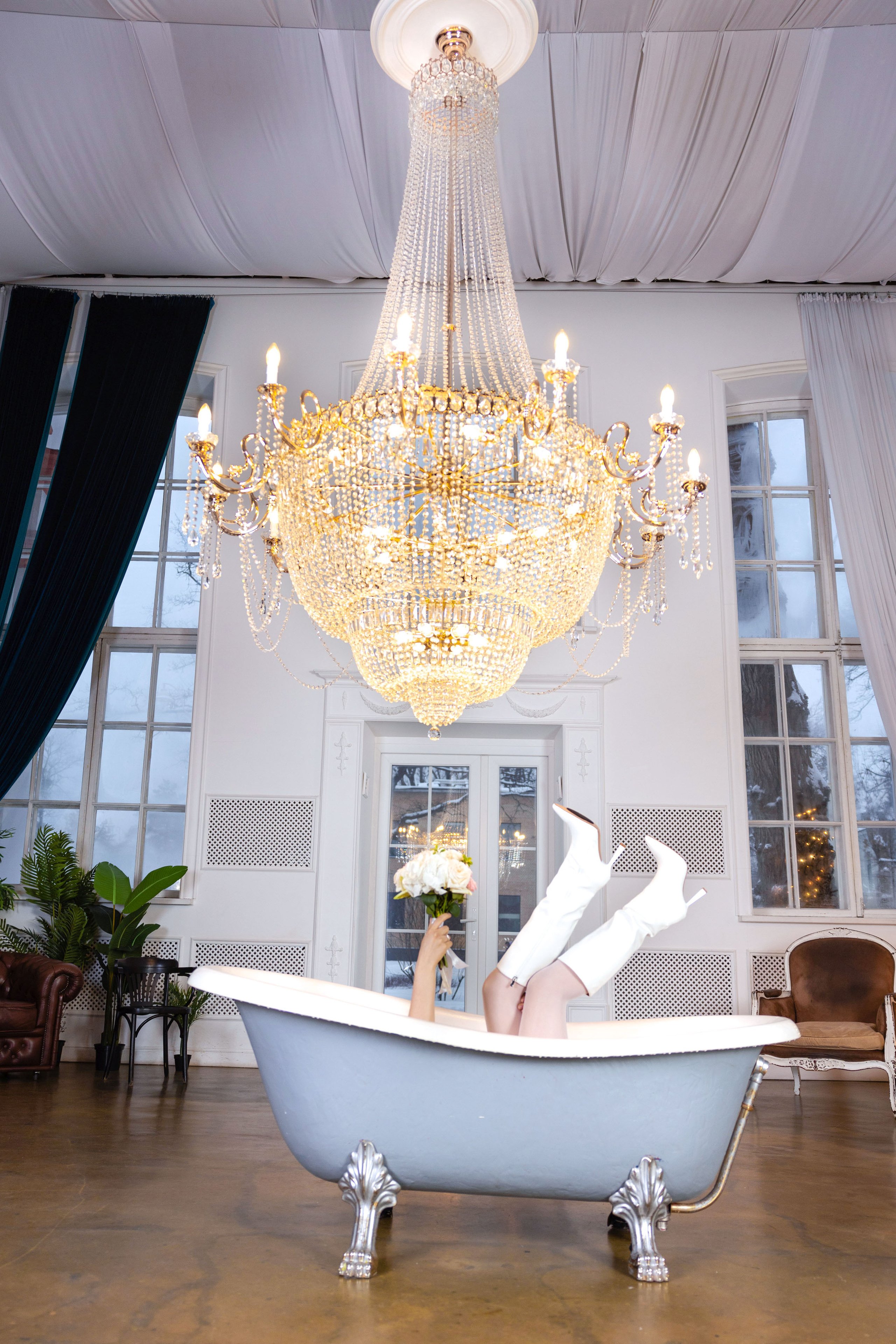 Предновогодняя сказка. ЗАГС ВДНХ. Репортажный и студийный фотограф в Москве — Софи