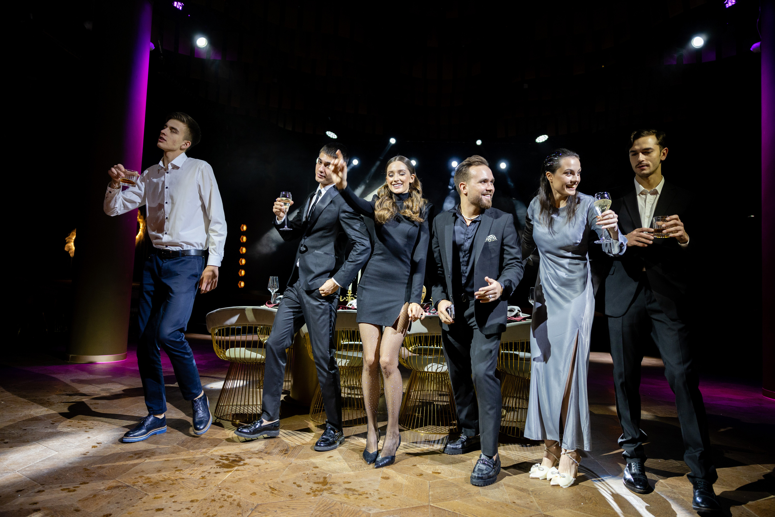 Свадьба-маскарад. Ресторан Madison. Репортажный и студийный фотограф в Москве — Софи