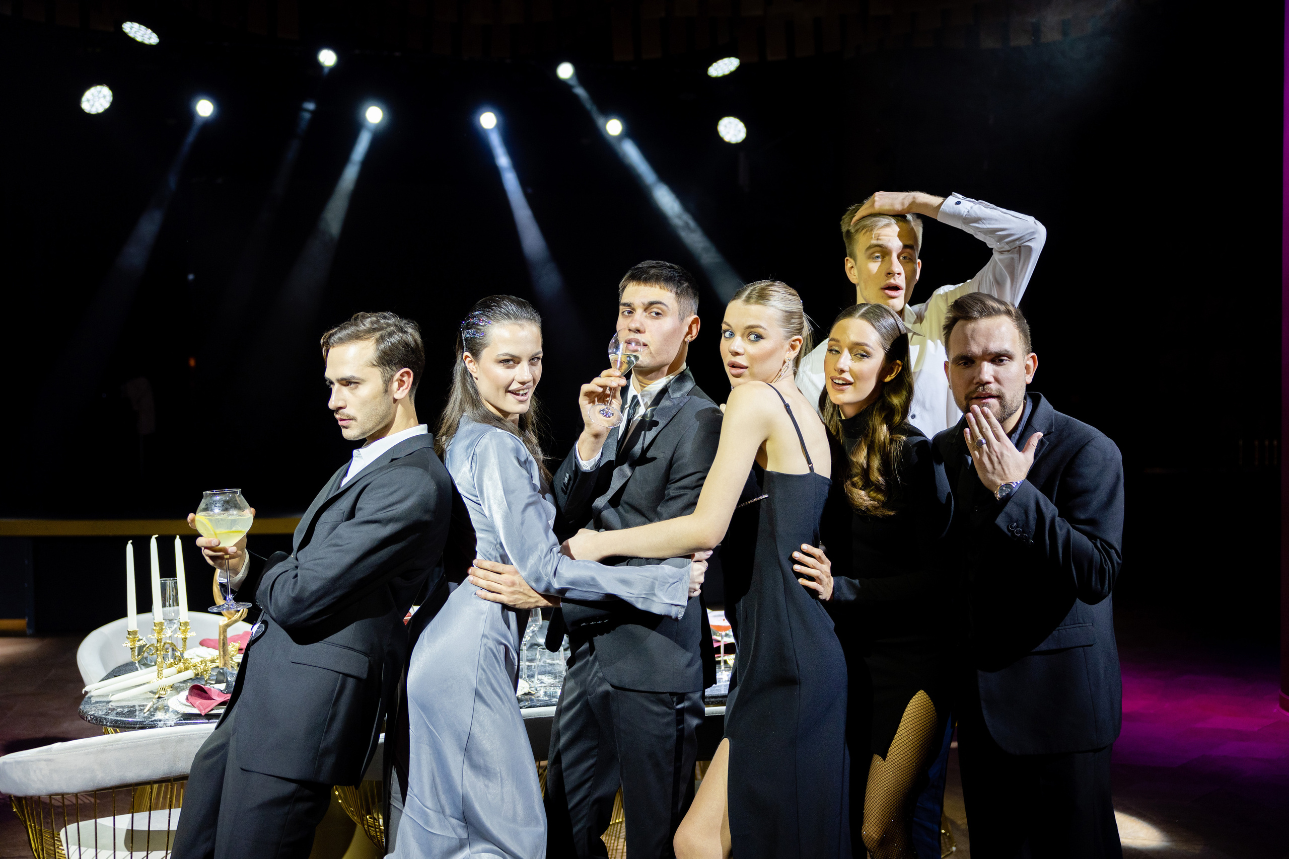 Свадьба-маскарад. Ресторан Madison. Репортажный и студийный фотограф в Москве — Софи