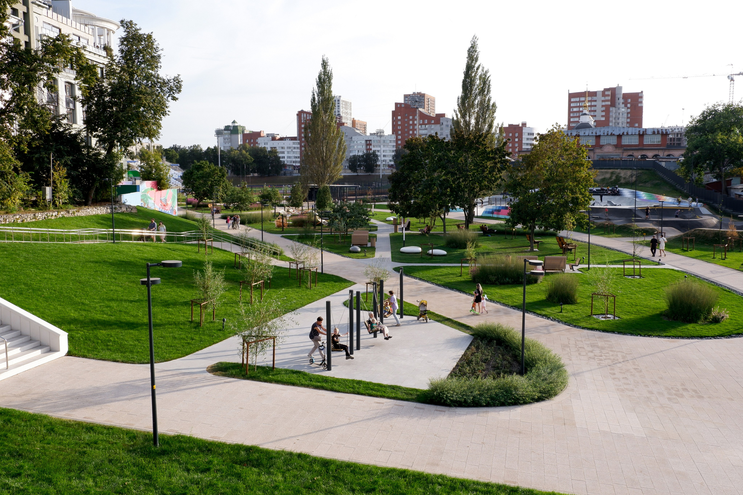 Лыбедский бульвар. Михаил Мулач | Архитектурный фотограф