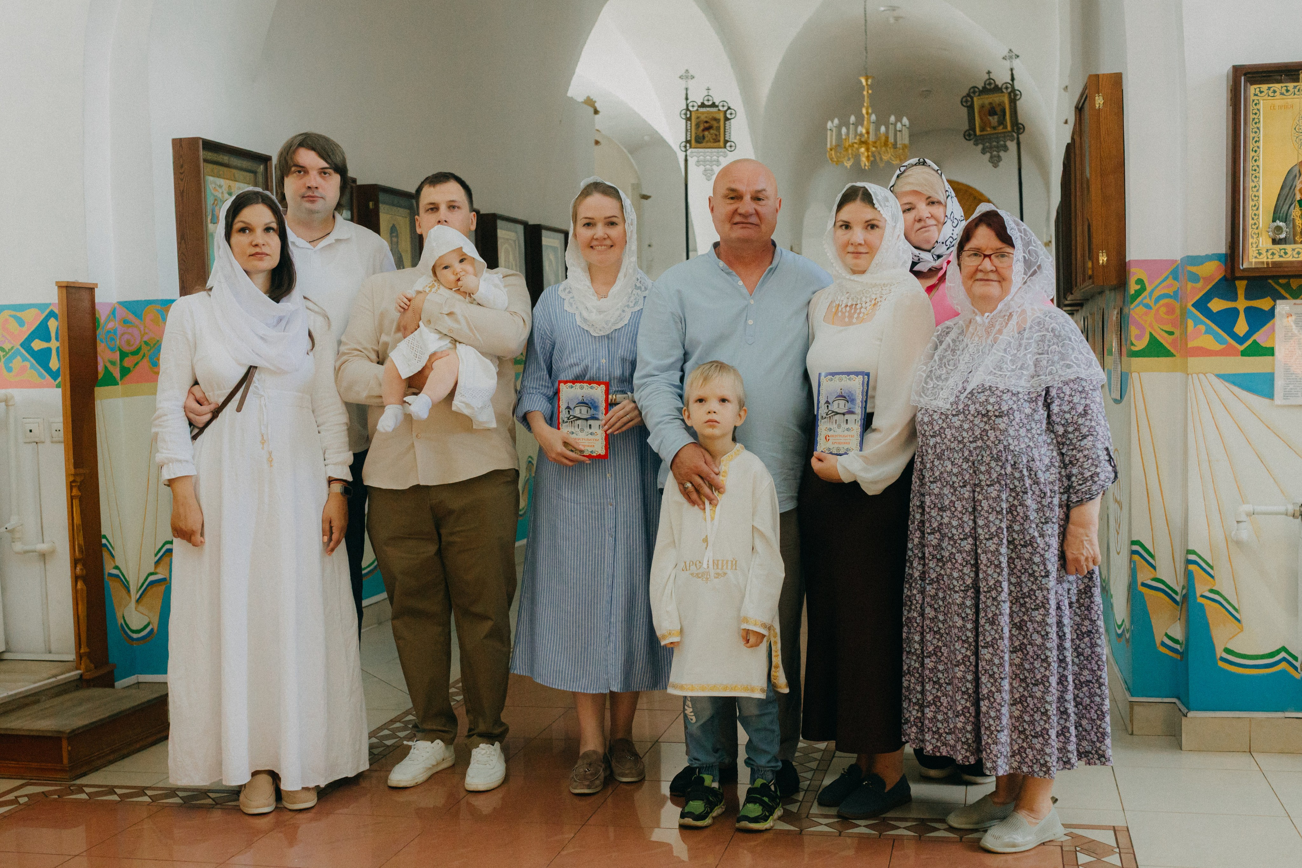 Крещение Ульяны и Арсения. Фотограф НОГИНСК, Москва, Анастасия Белая