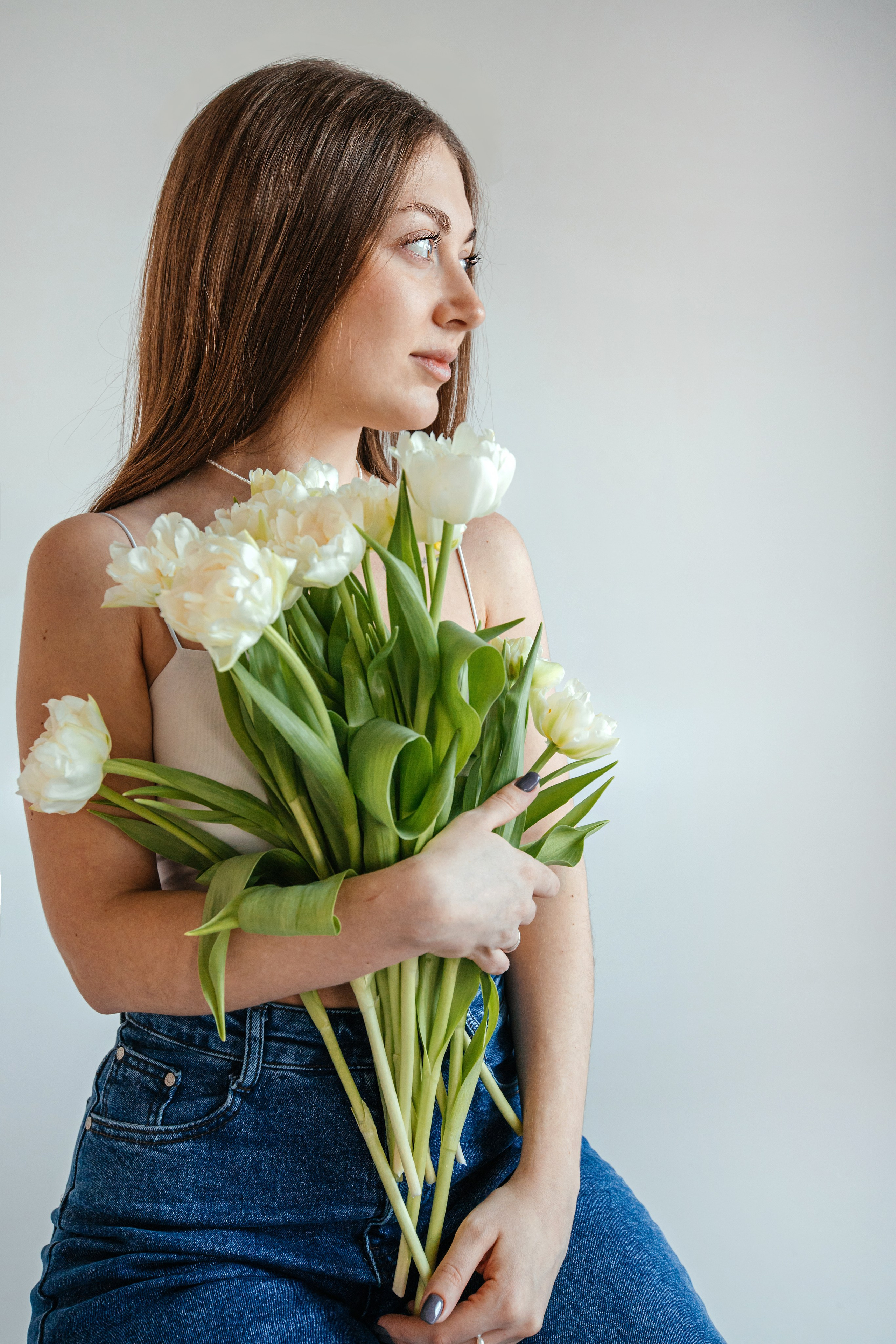 Алена в тюльпанах. Семейный и детский фотограф в  г. Екатеринбурге Холодова Юлия