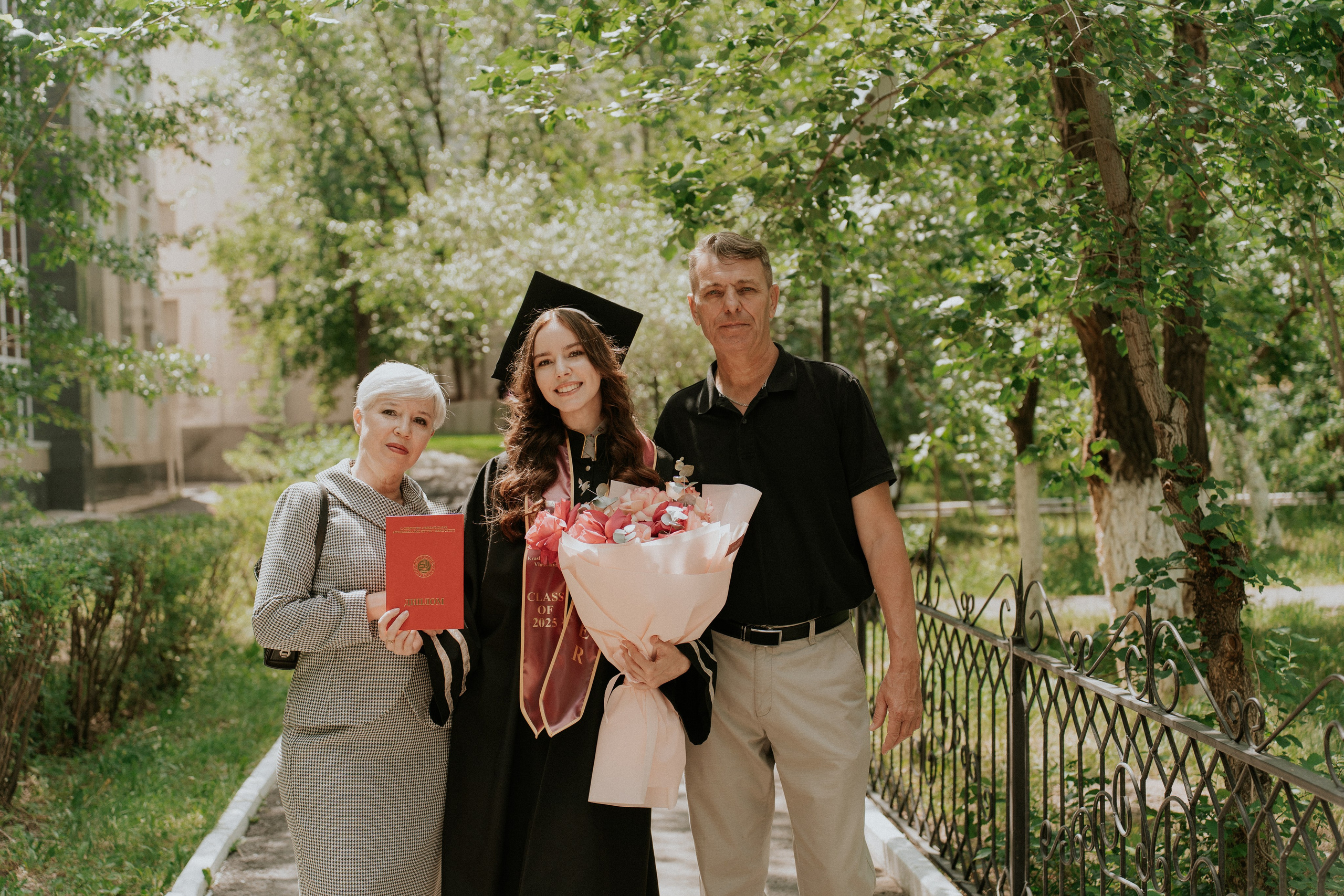 Выпускной Аграрный унивеситет. Крис Богомазова