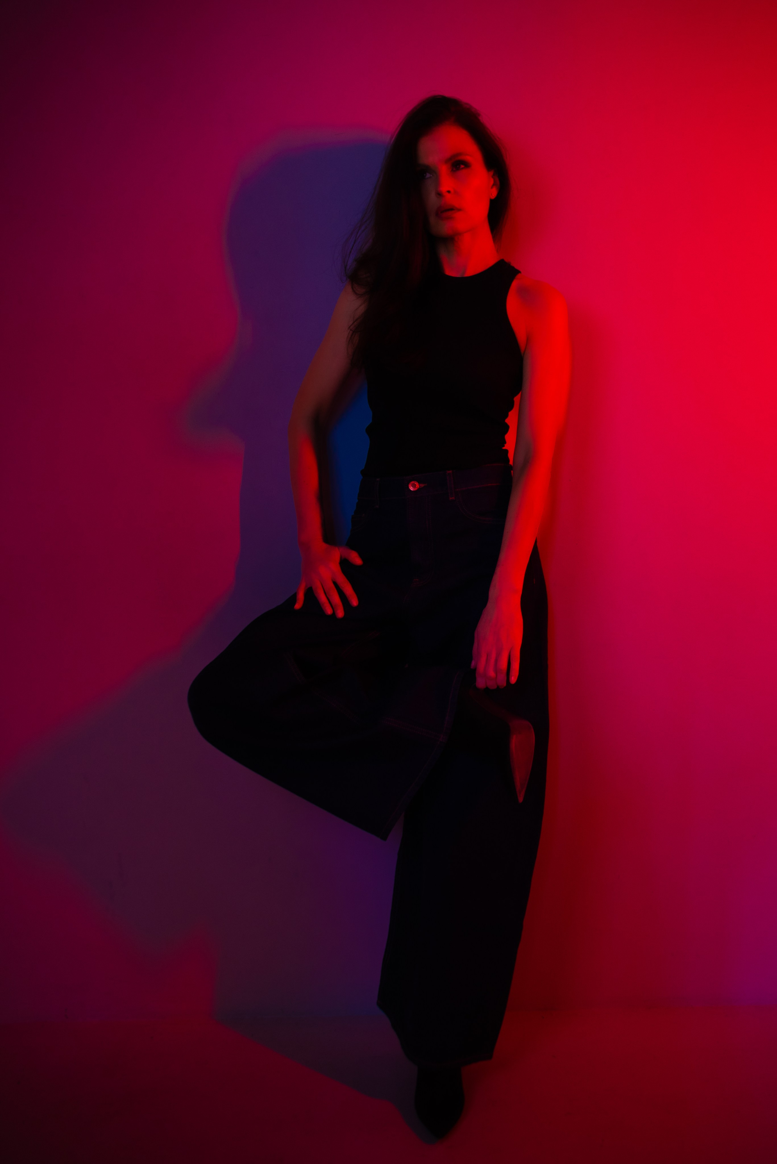 Аня. Фотосессия на улице и в студии