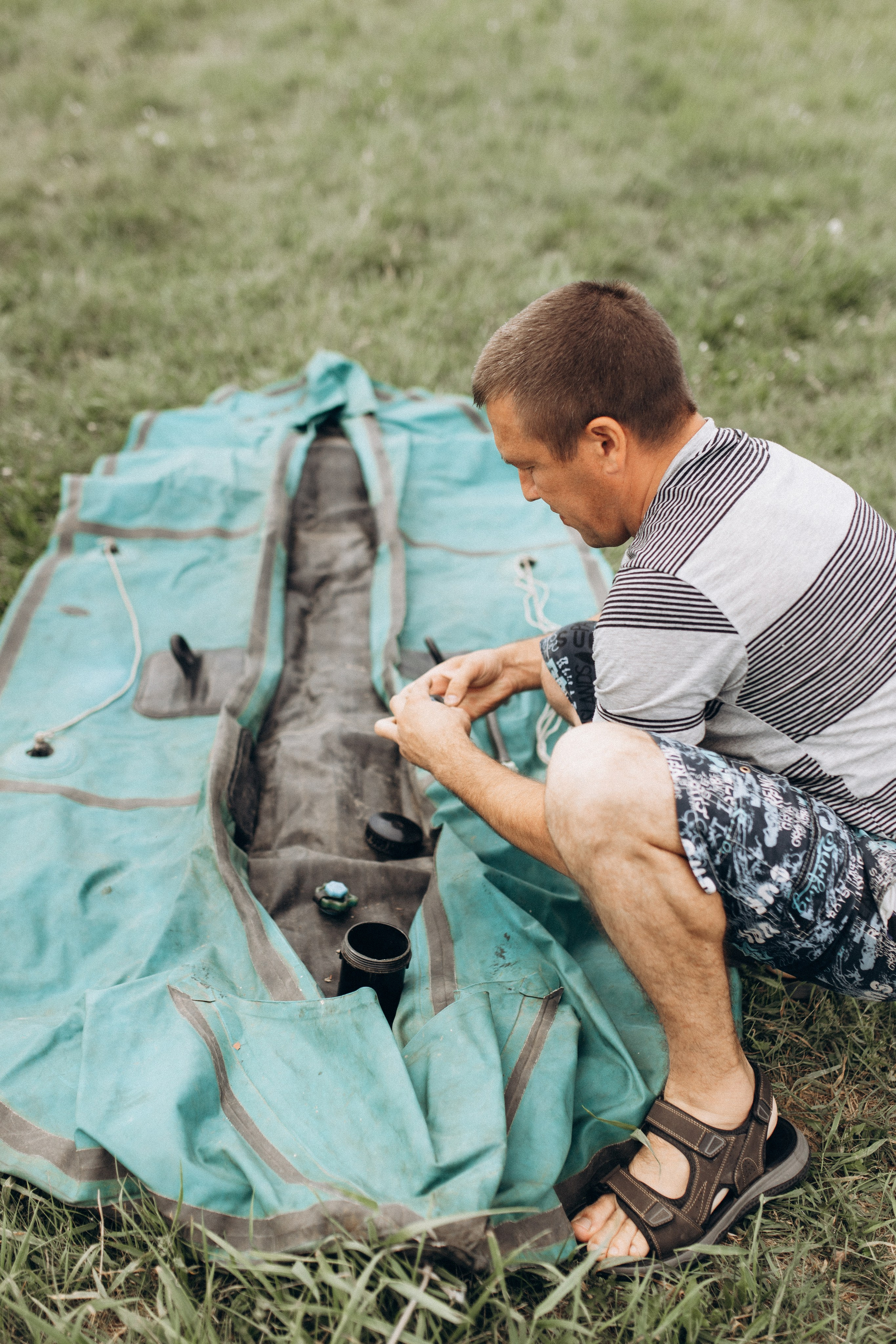 Семейная рыбалка. Семейный фотограф lifestyle в Новосибирске Елена Шпилевая