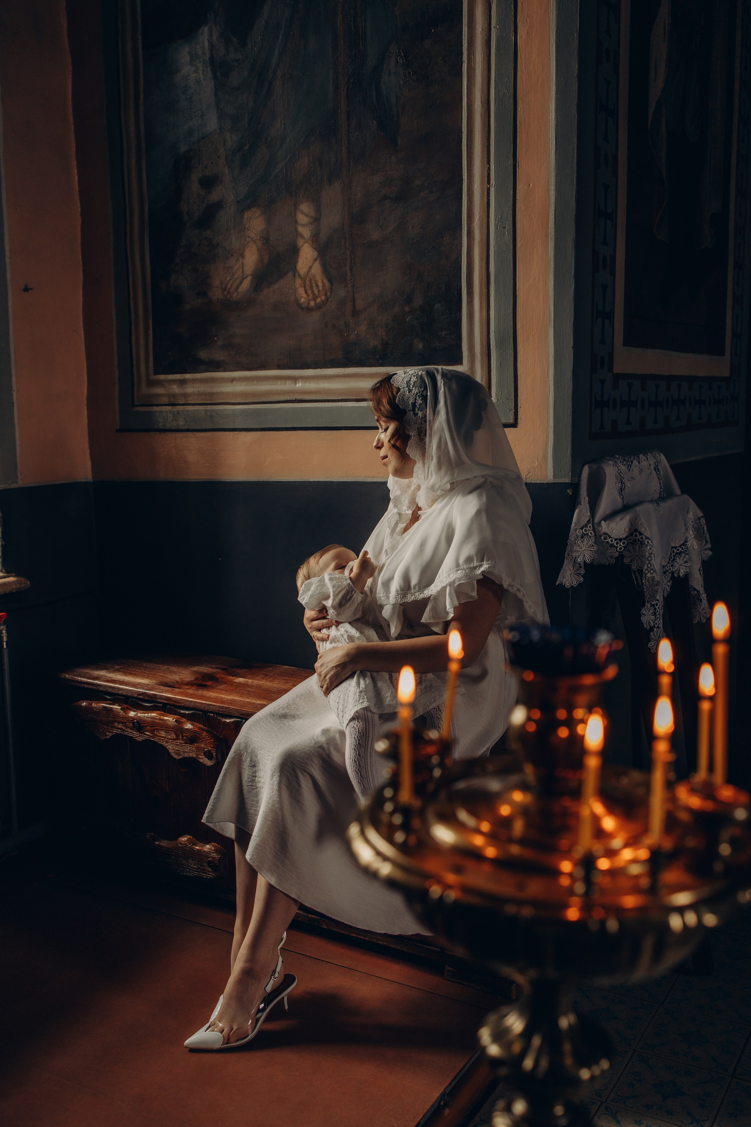 Крещение Есении. Главная