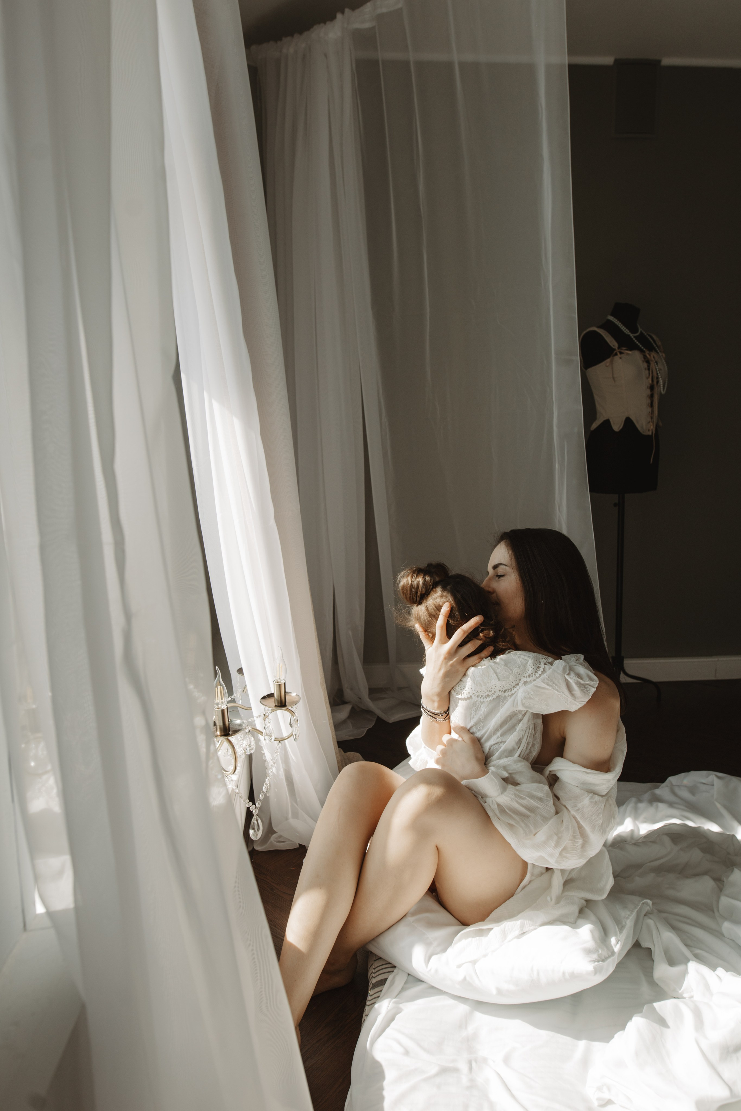 Материнство в стиле Vintage. Фотограф Новый Уренгой I Ньюборн I Фотограф материнства I ЯНАО