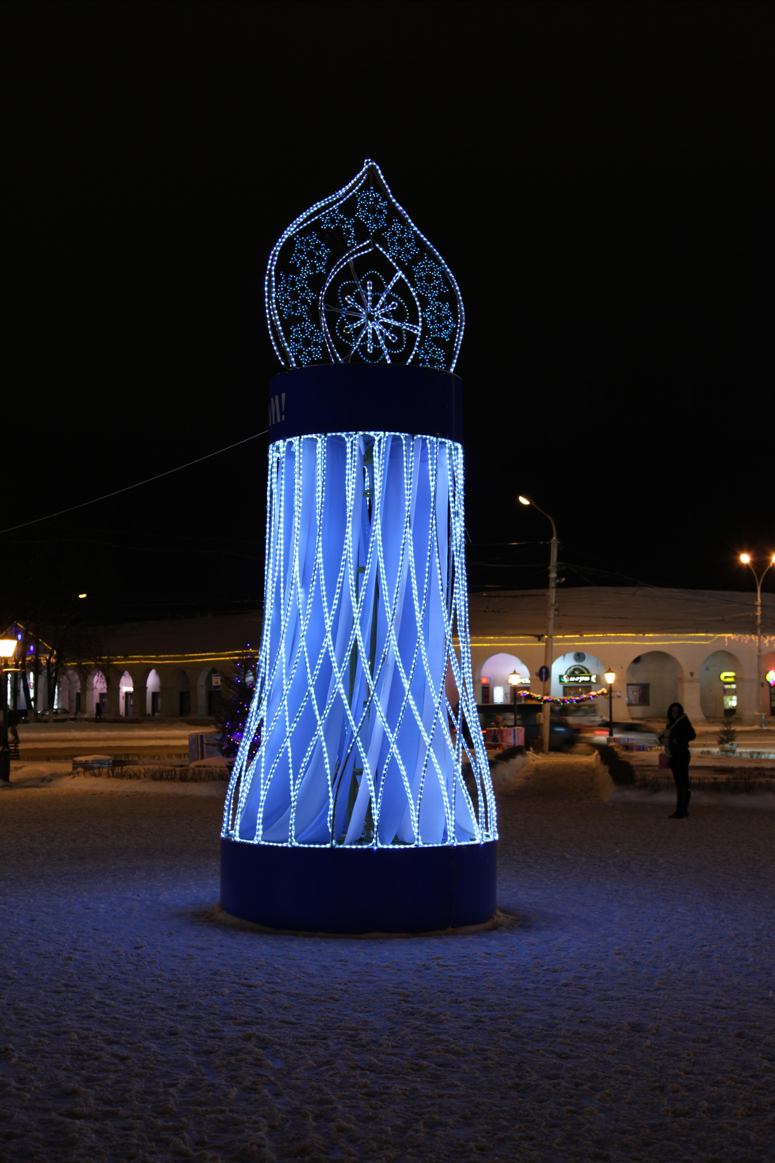 Ночная Кострома. Фотохудожник BID