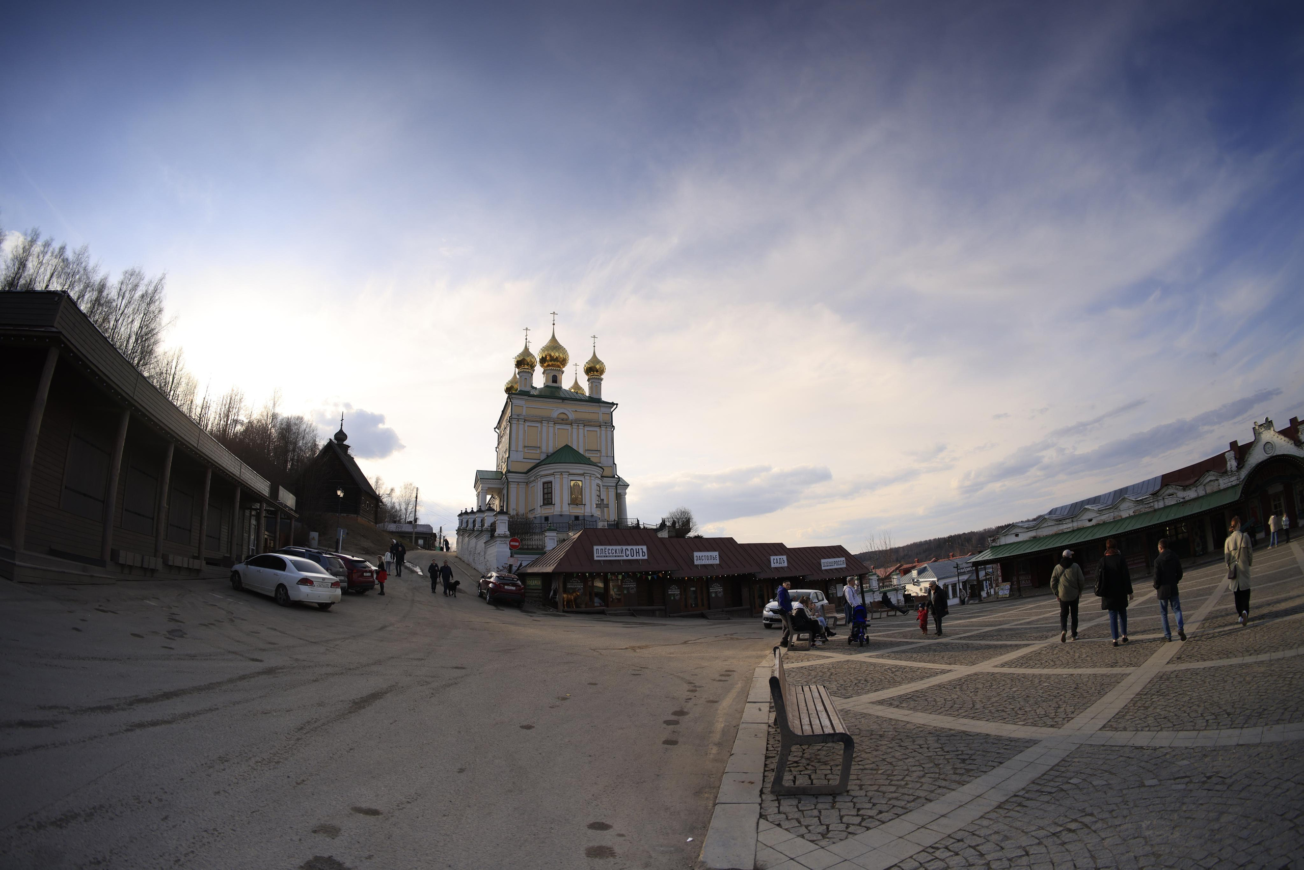 Плес. Весна 2023 г. Фотохудожник BID