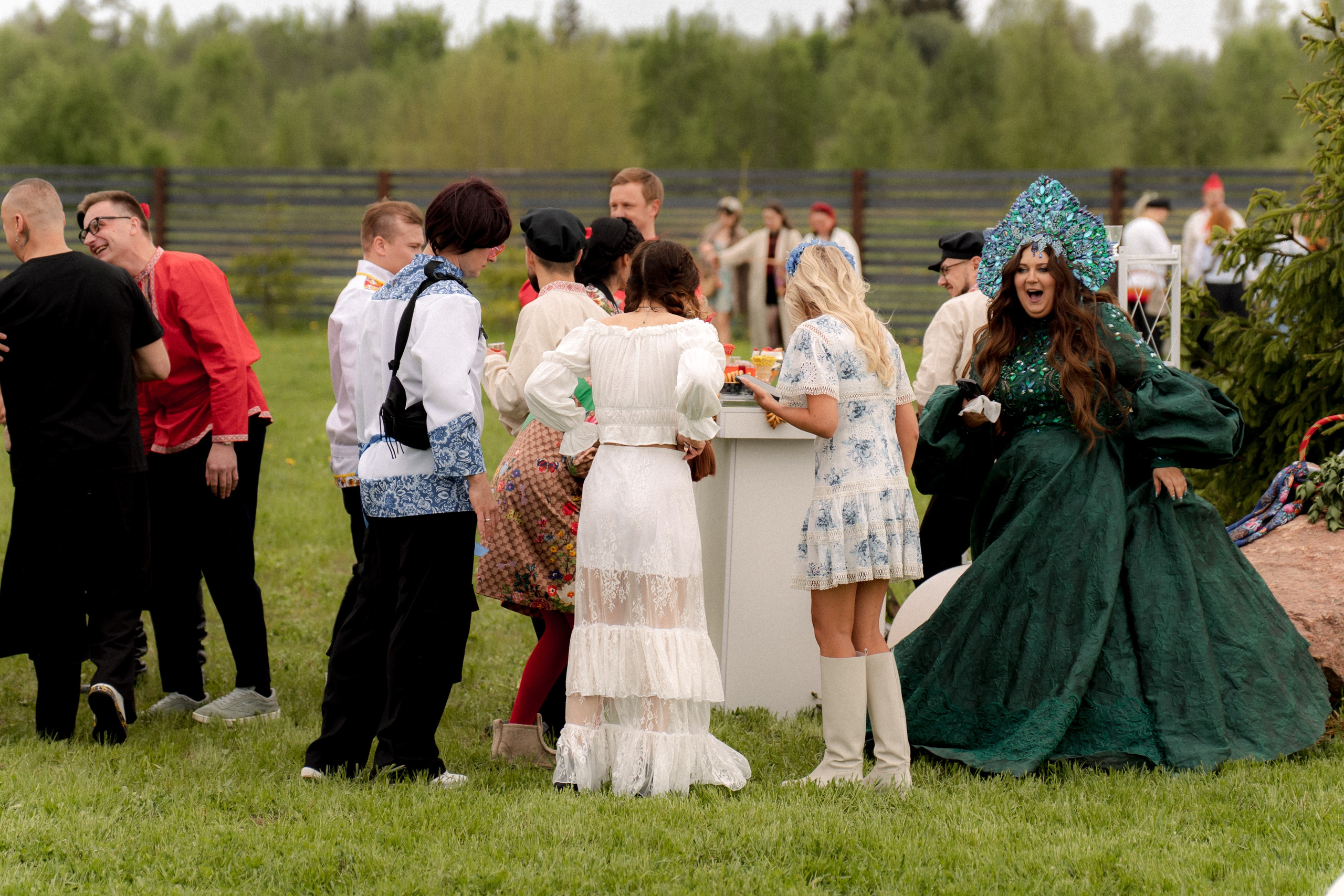 Birthday А-Ля-Русс. Свадебный фотограф Санкт-Петербург СПб