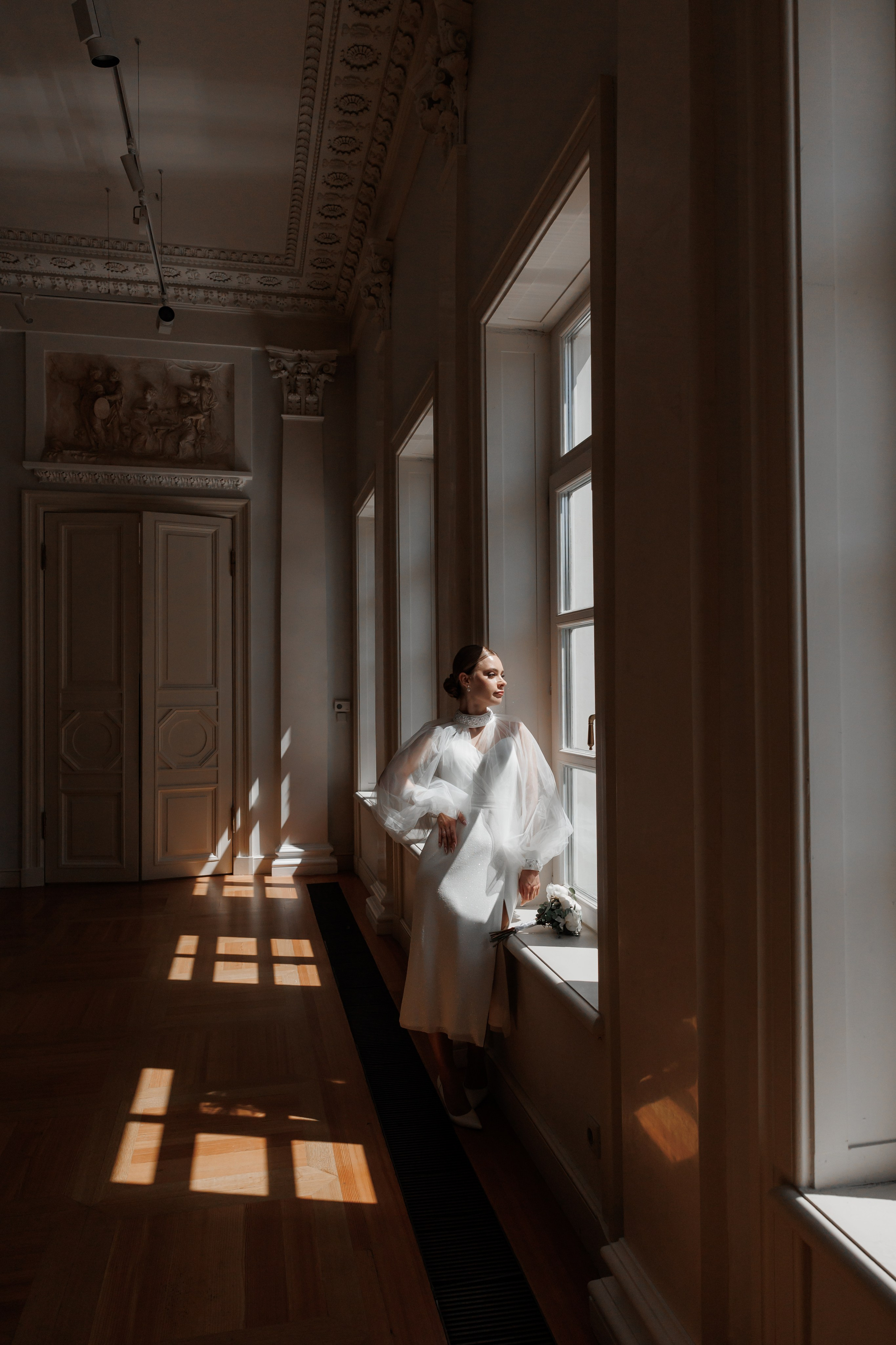 Анна и Сергей, Особняк Муравьевых-Апостолов, прогулка по ВДНХ, ресторан «Домик в саду». Свадебный и репортажный фотограф (Москва, Королев и другие)