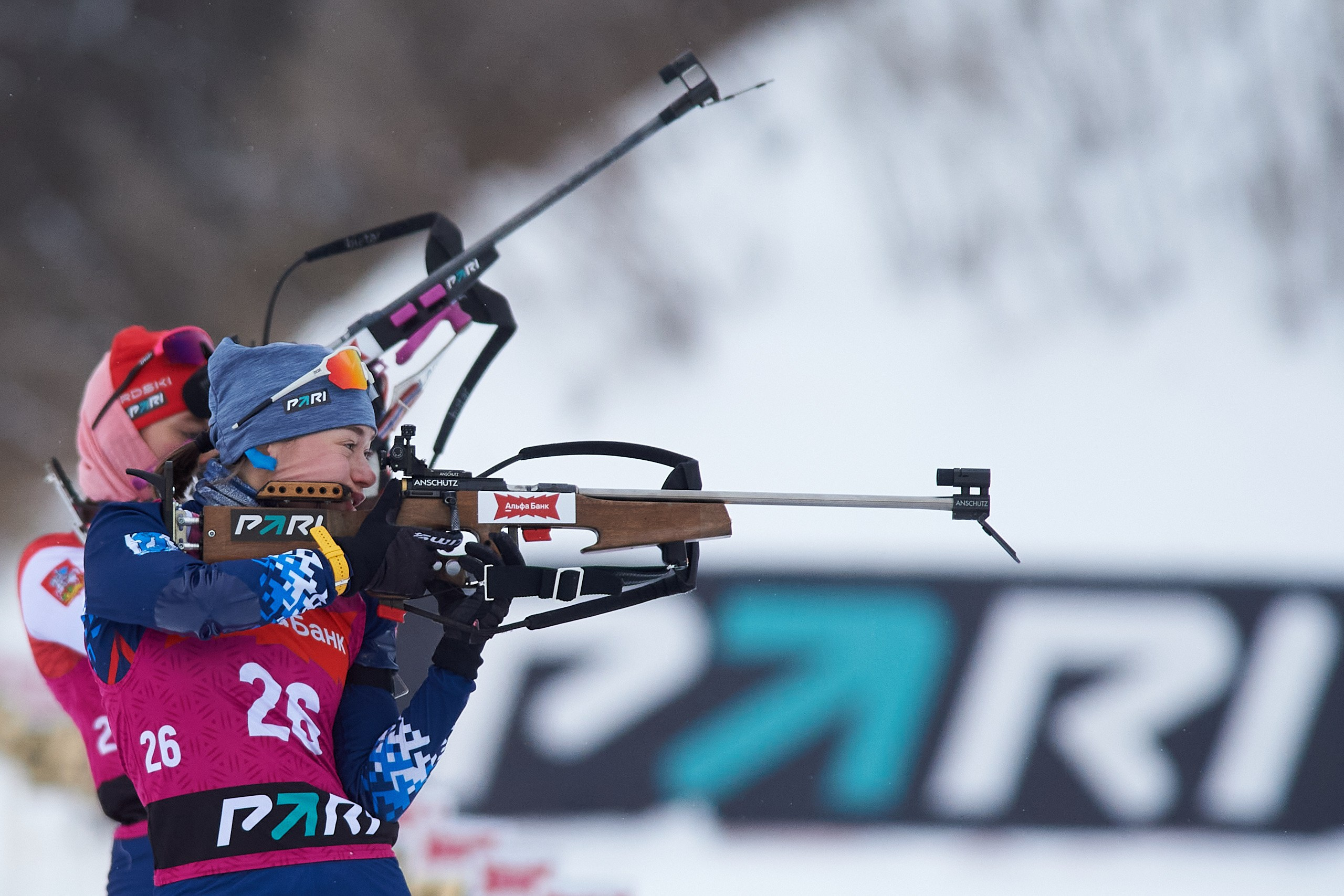Биатлон. Чемпионат России — 2024/2025, 3-й этап, Ижевск. Ижевская винтовка. Спортивный репортажный фотограф в Ижевске Сергей Мерзляков