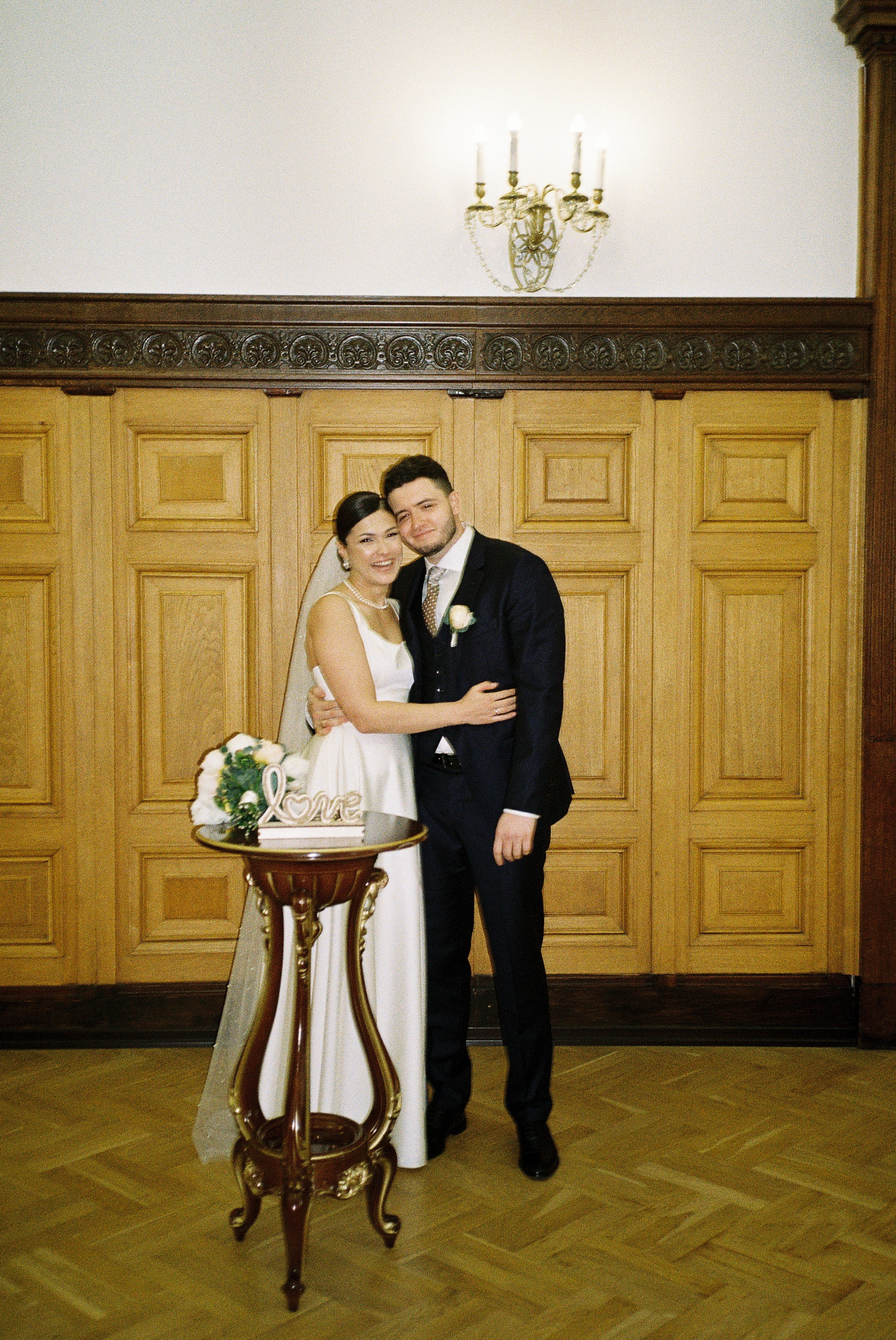 Cafe Michel. Сентиментальная свадебная фотография