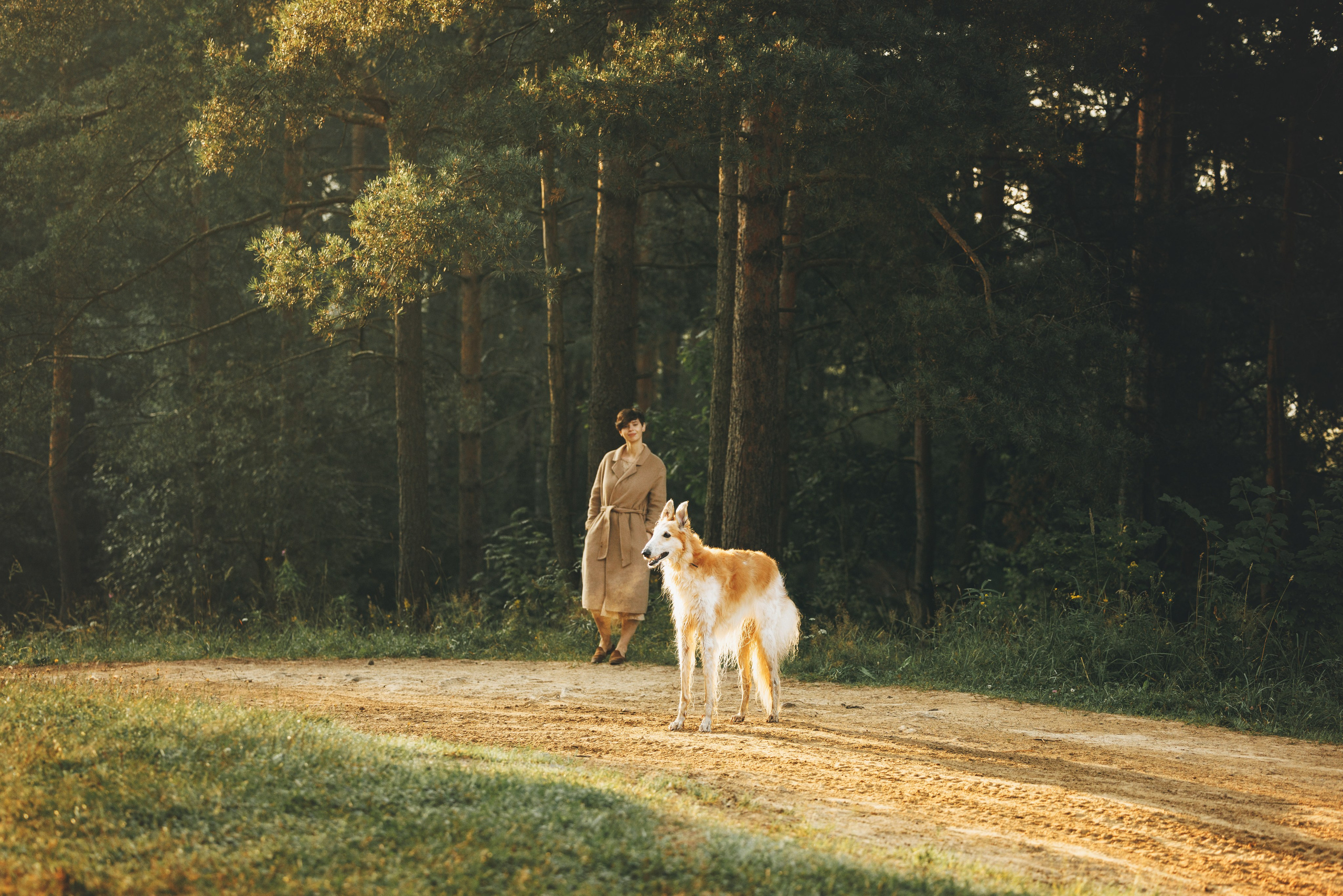Сергей, Оксана и Жара. Фотограф анималист Осипчикова Мария