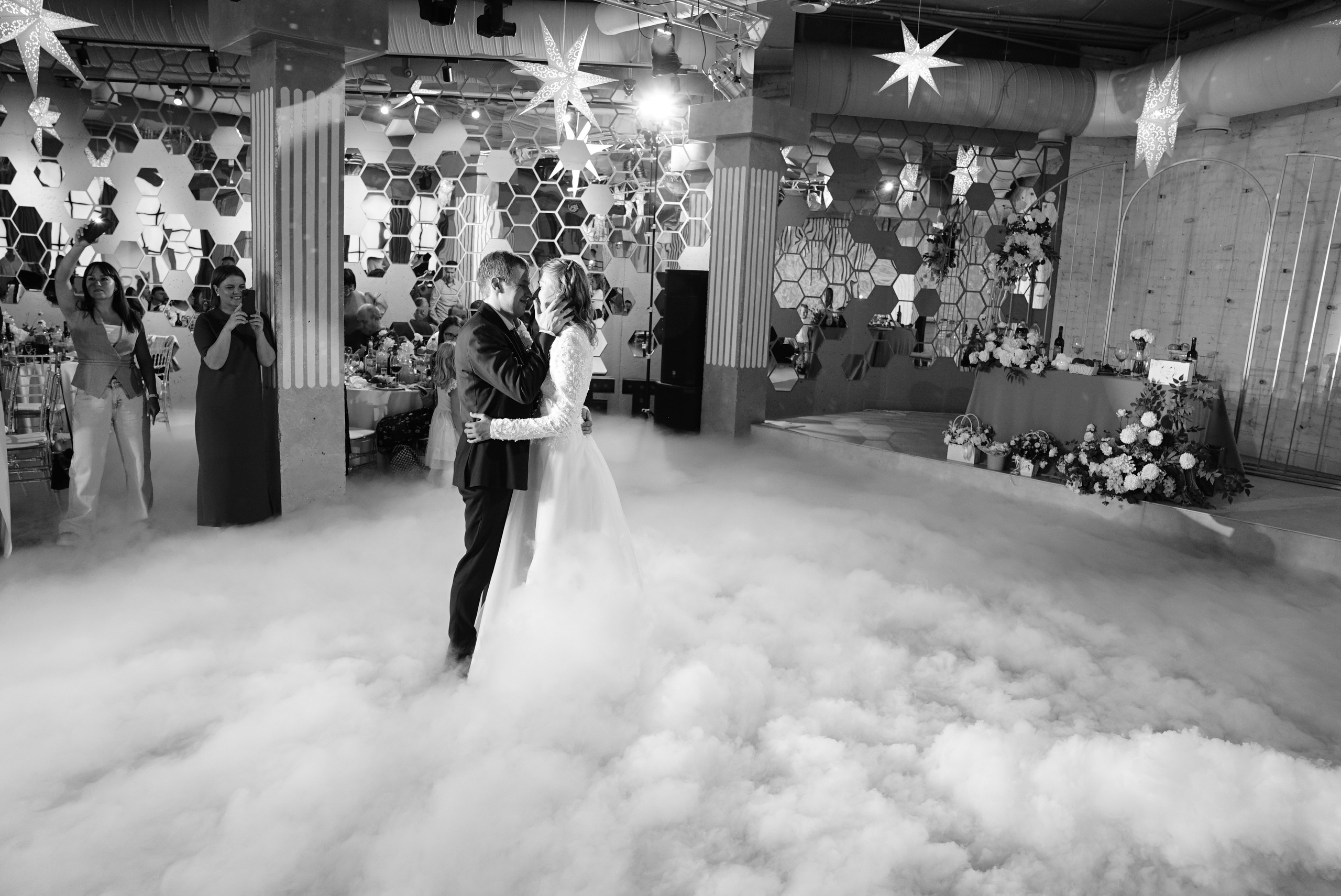 Андрей и Алина чб. Свадебный фотограф в Самаре Анна Ковалева