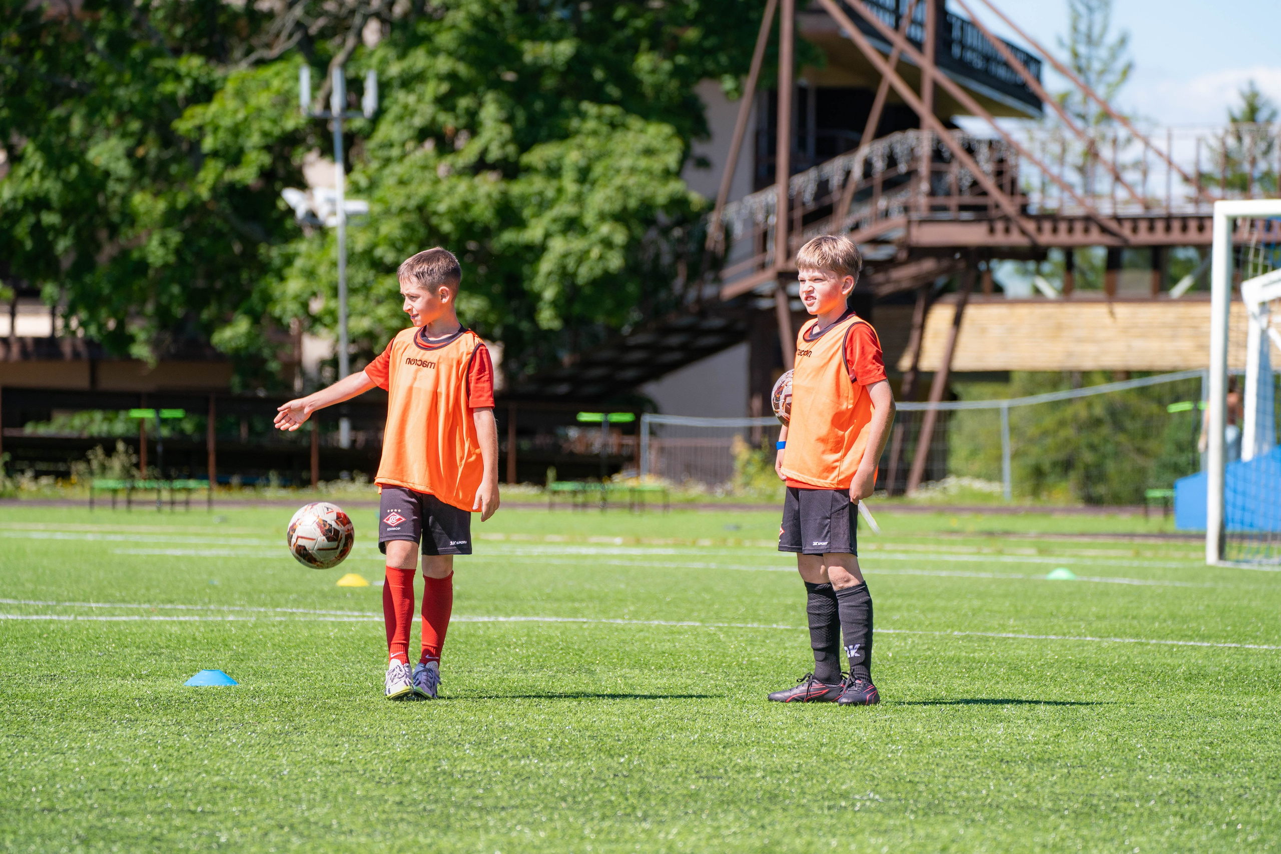 Спортивный лагерь «Спартак Орехово-Кэмп 2024». Фото и видео съёмка на заказ. VAU Studia. Москва