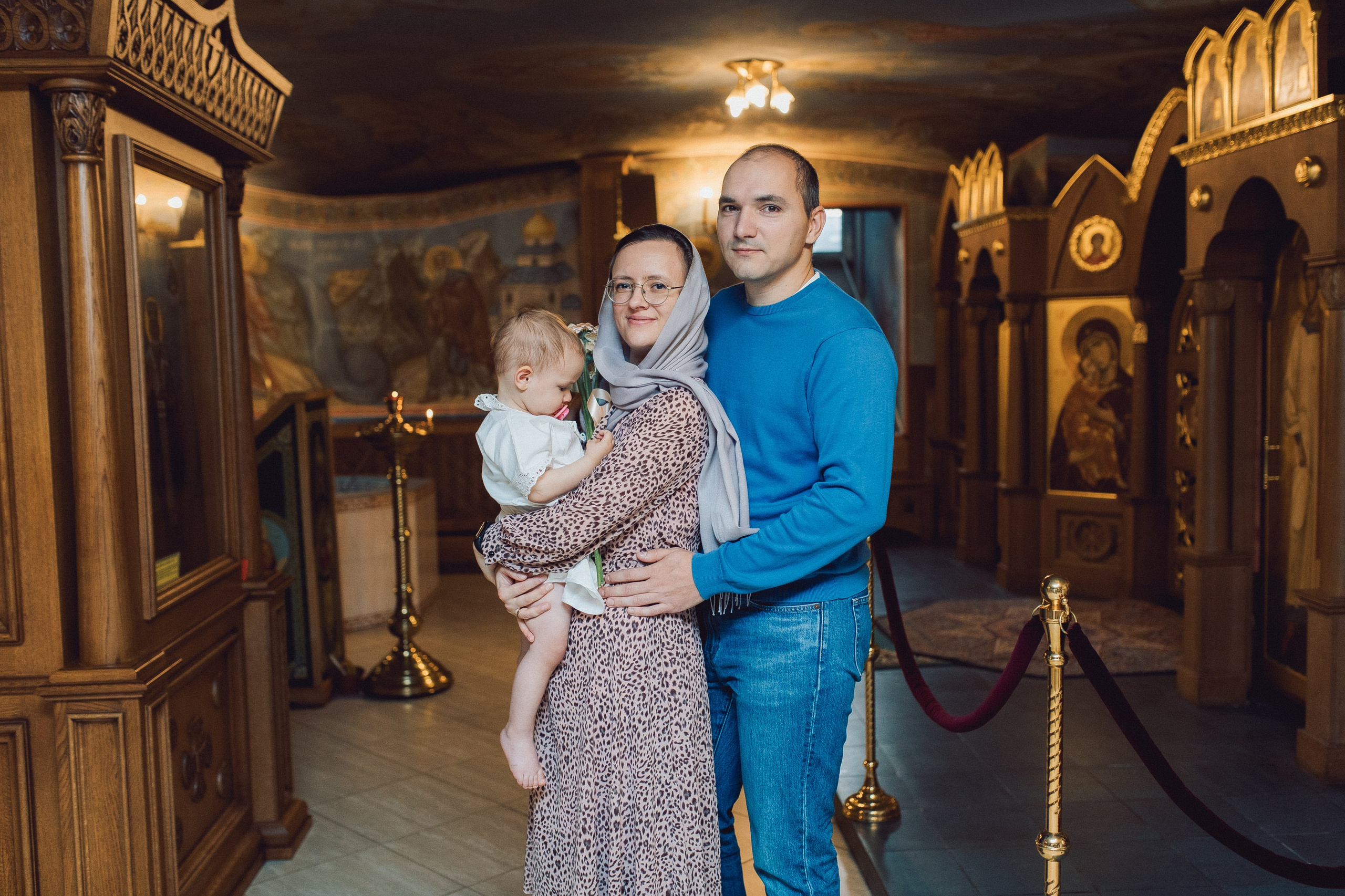 Крещение в Троицком соборе