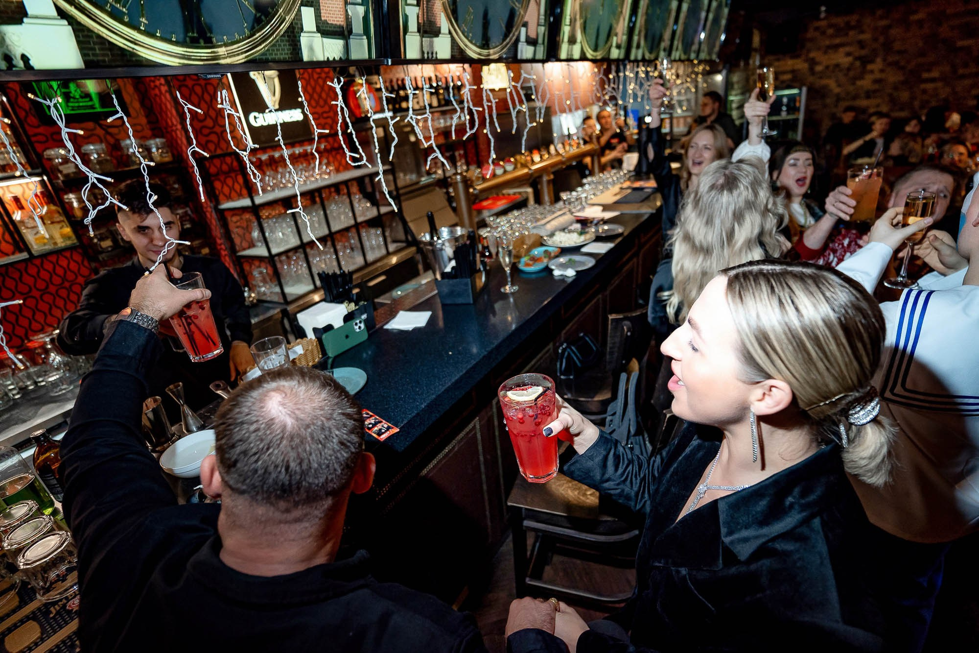 Новый год 2024 в Peoples. Сергей Кошкин. Репортажная и ивент-фотография в Сургуте