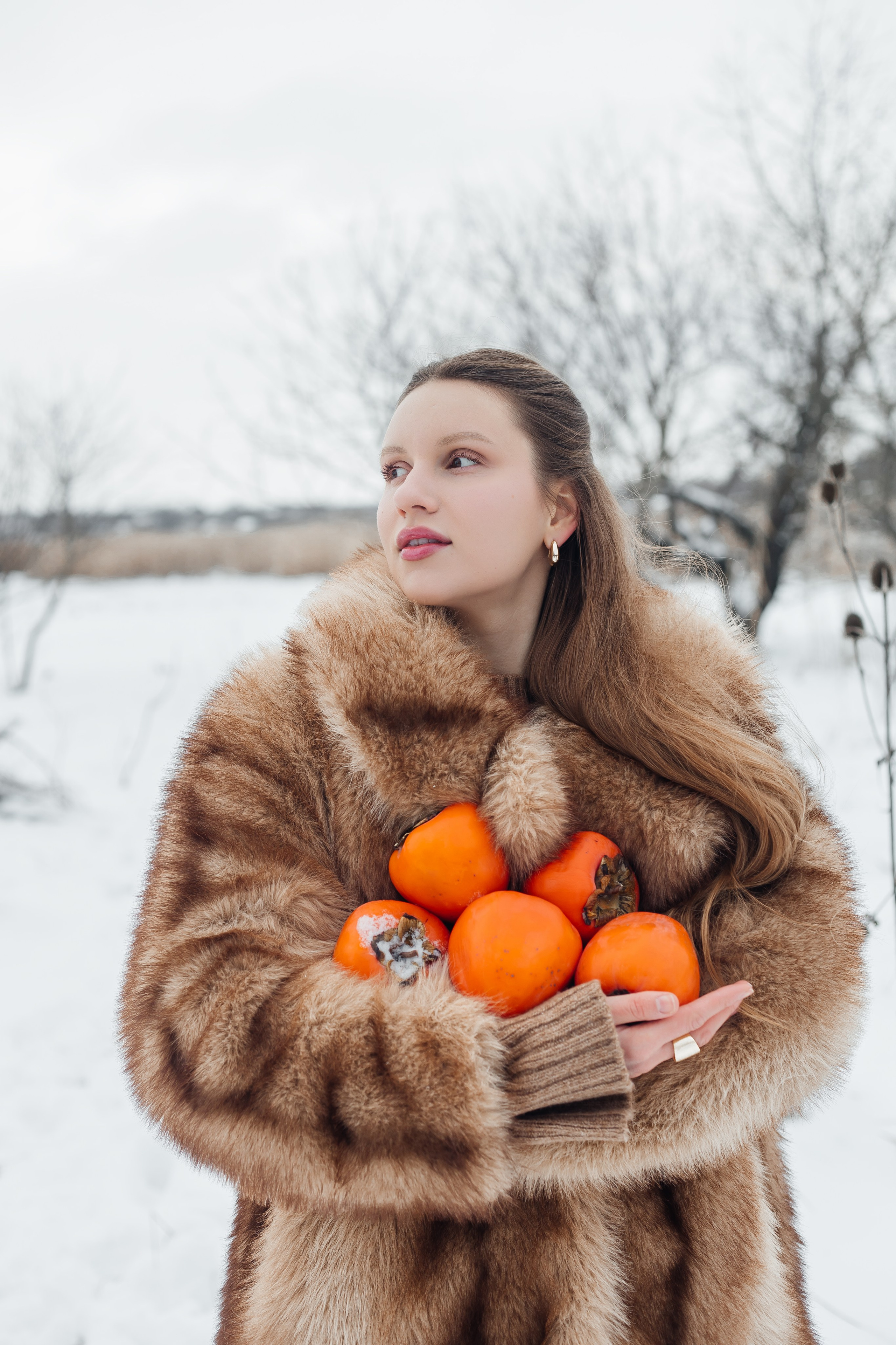 Индивидуальная фотосессия зимой на природе в Тихорецке