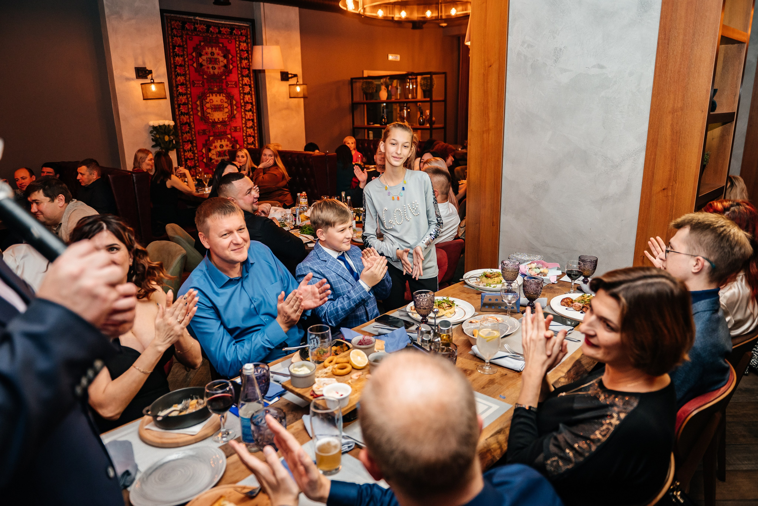 Ресторану Бакинский бульвар № 1 5лет. Свадебный и семейный фотограф в Дзержинске Екатерина Шулакова