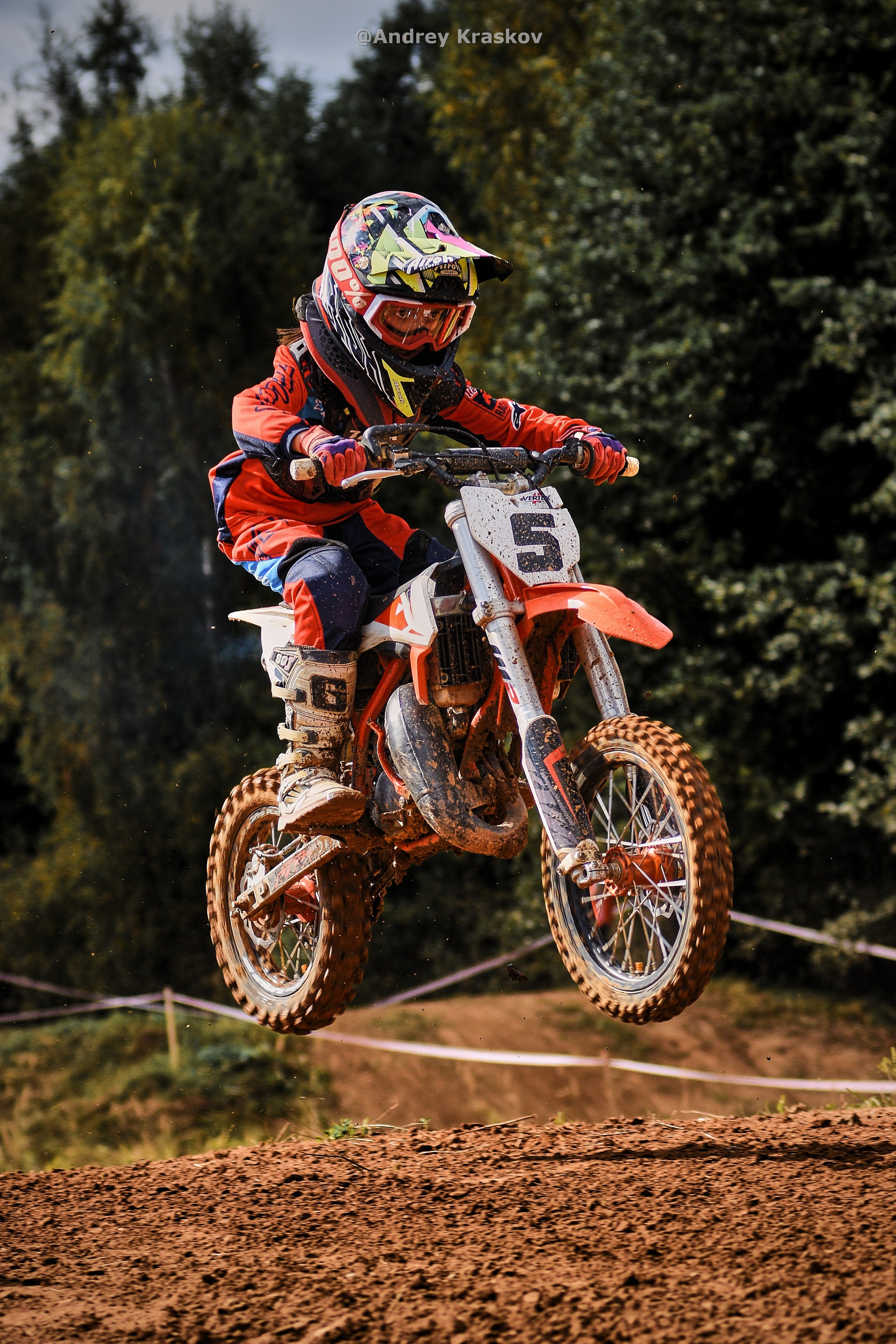 Мотокросс в городе Чкаловск. Фотограф Красков Андрей