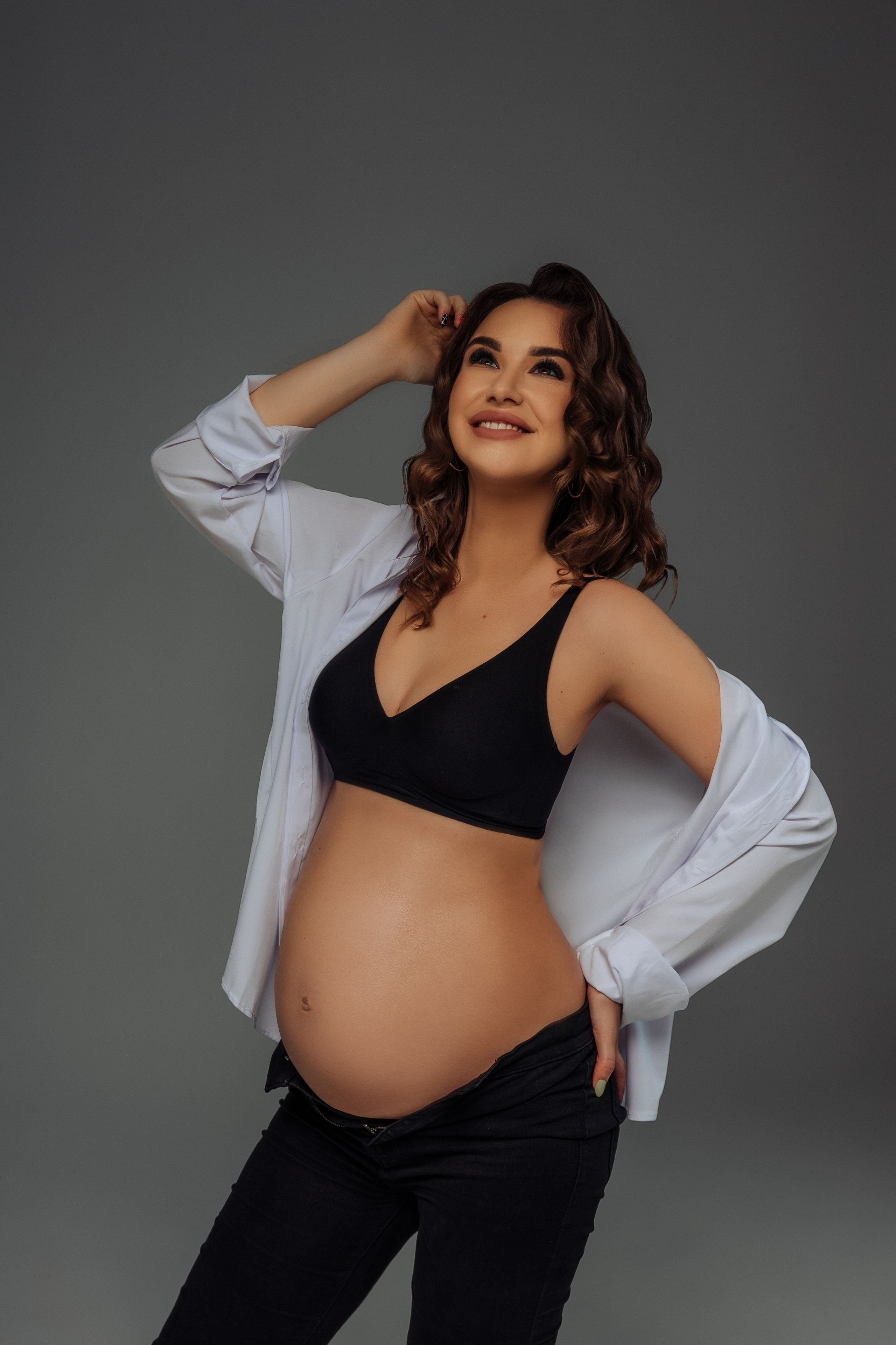 Виктория, съемка беременности Vogue. Фотограф женского портрета, беременности и материнства Харькова Елена