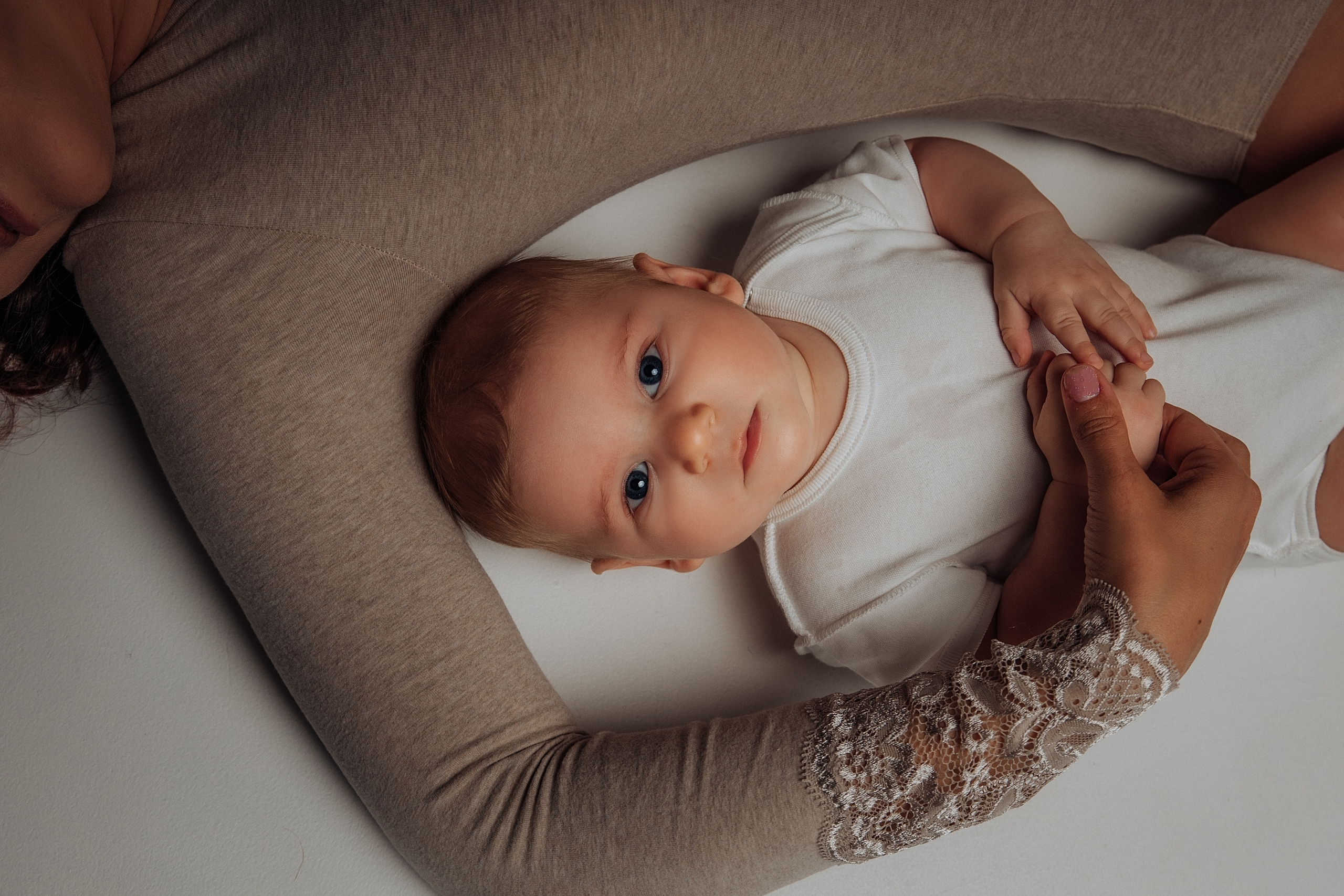 Съемка Анны с малышом. Фотограф женского портрета, беременности и материнства Харькова Елена