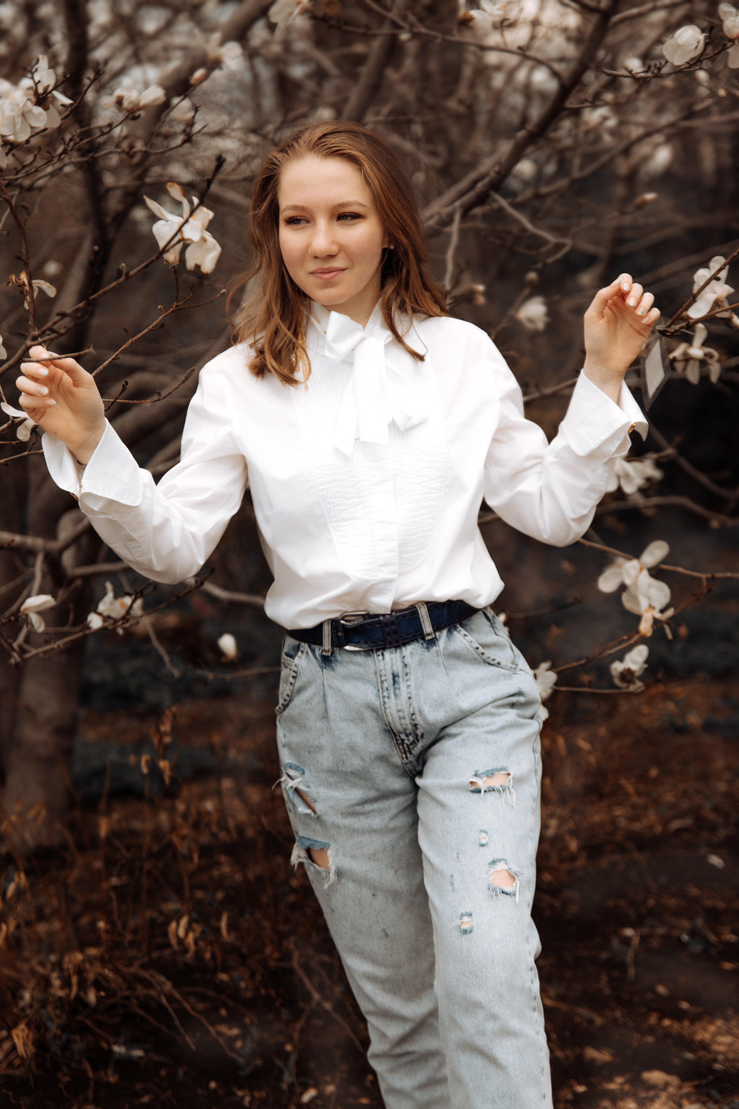 Прогулка Полины с мамой и бабушкой. Фотограф женского портрета, беременности и материнства Харькова Елена