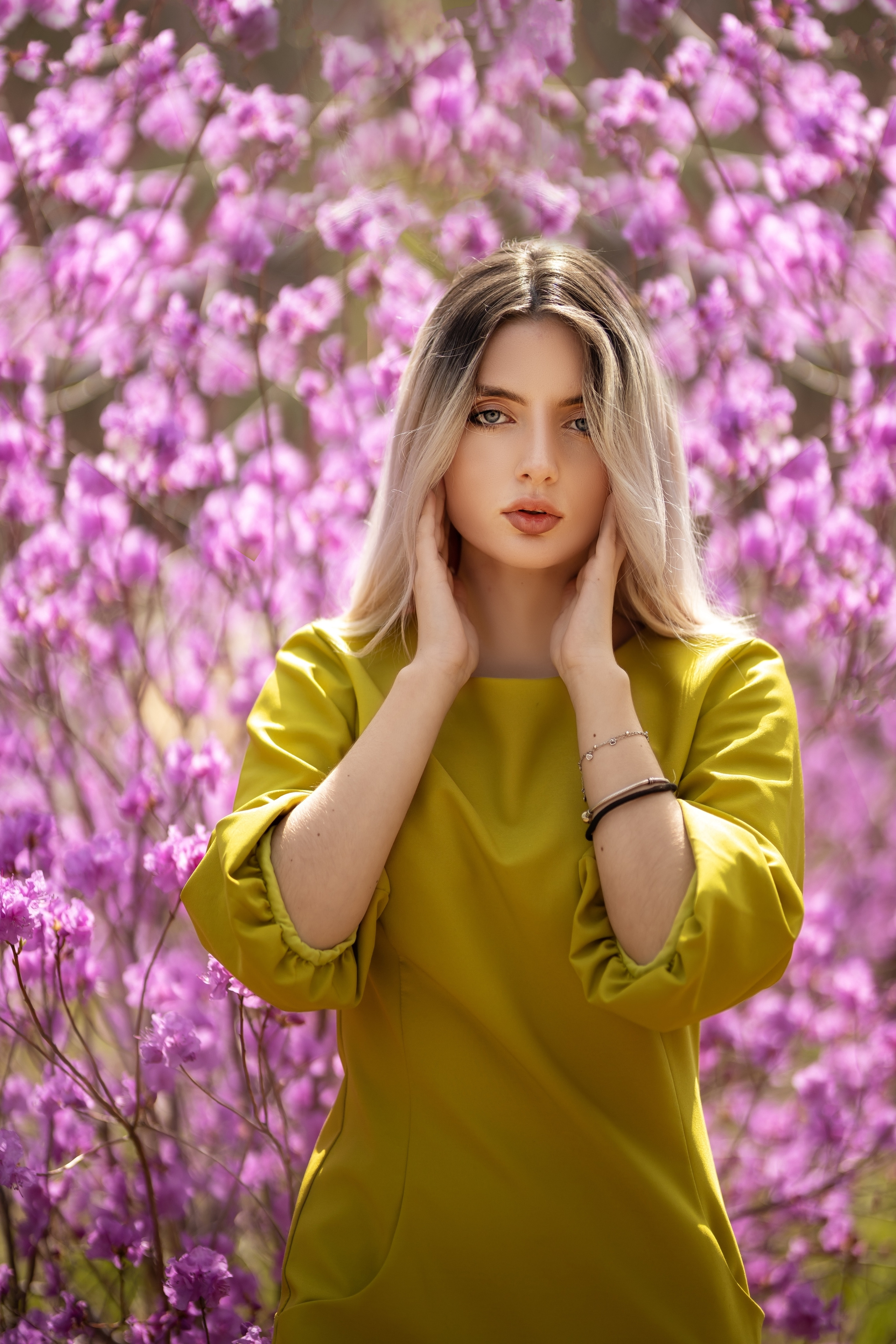 Фотопрогулка Василины в Ботаническом саду. Фотограф женского портрета, беременности и материнства Харькова Елена