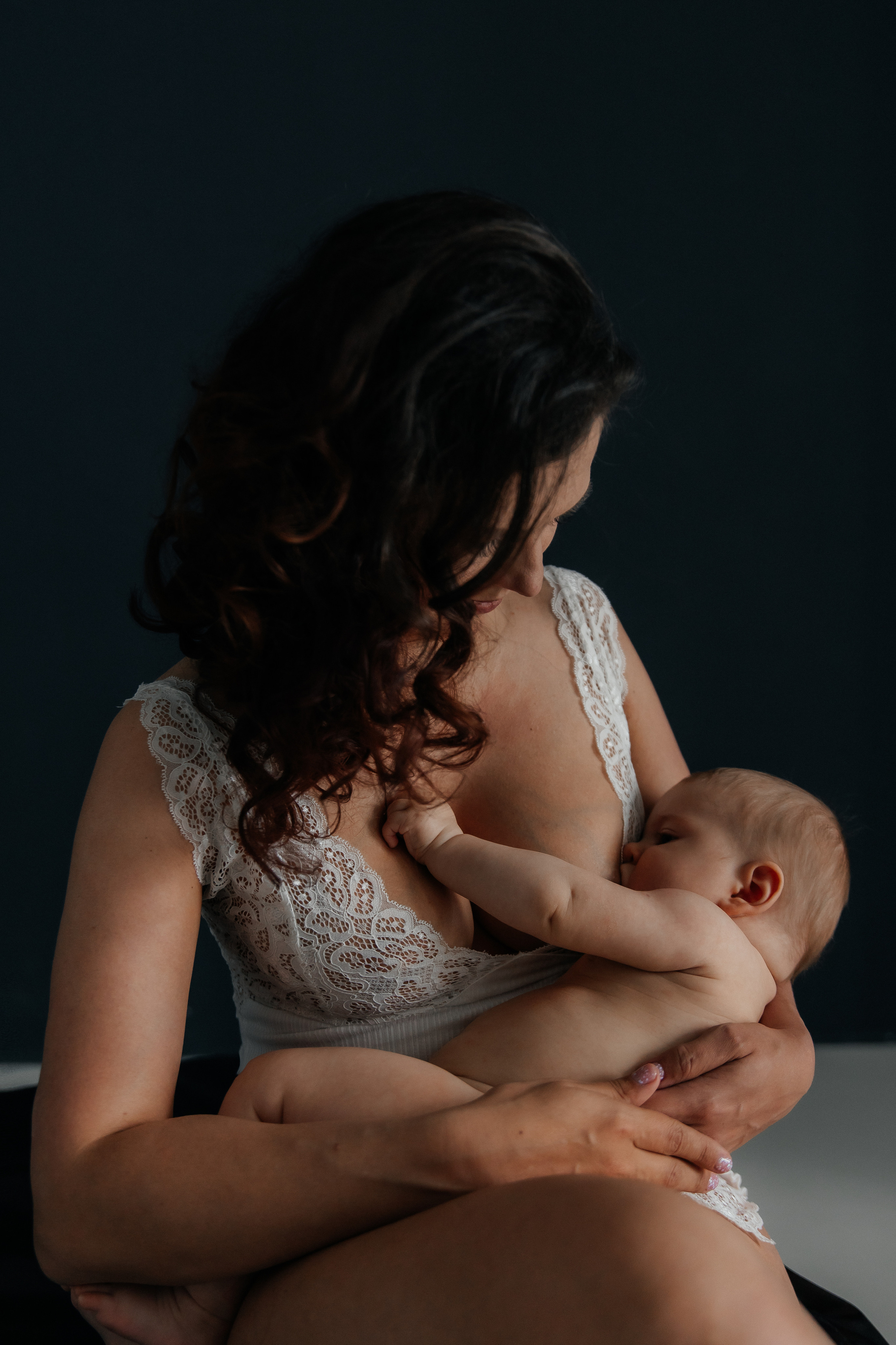 Съемка Анны с малышом. Фотограф женского портрета, беременности и материнства Харькова Елена