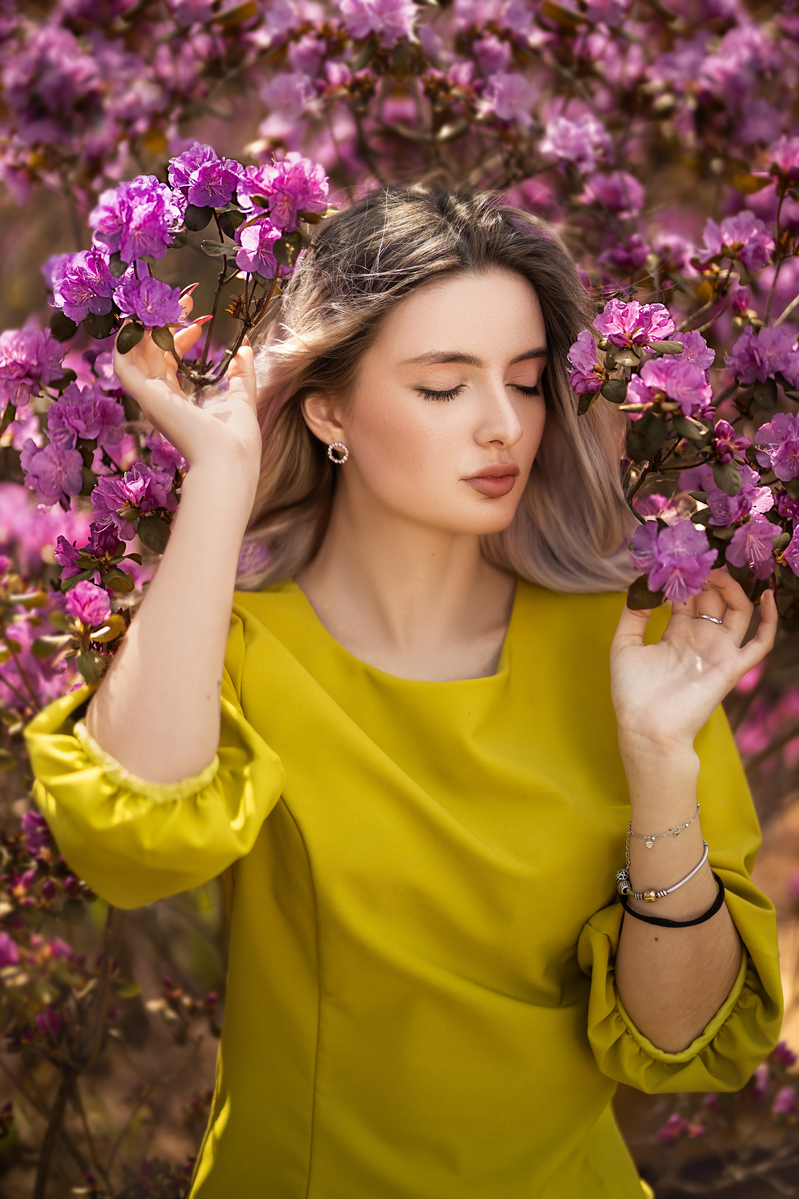 Фотопрогулка Василины в Ботаническом саду. Фотограф женского портрета, беременности и материнства Харькова Елена