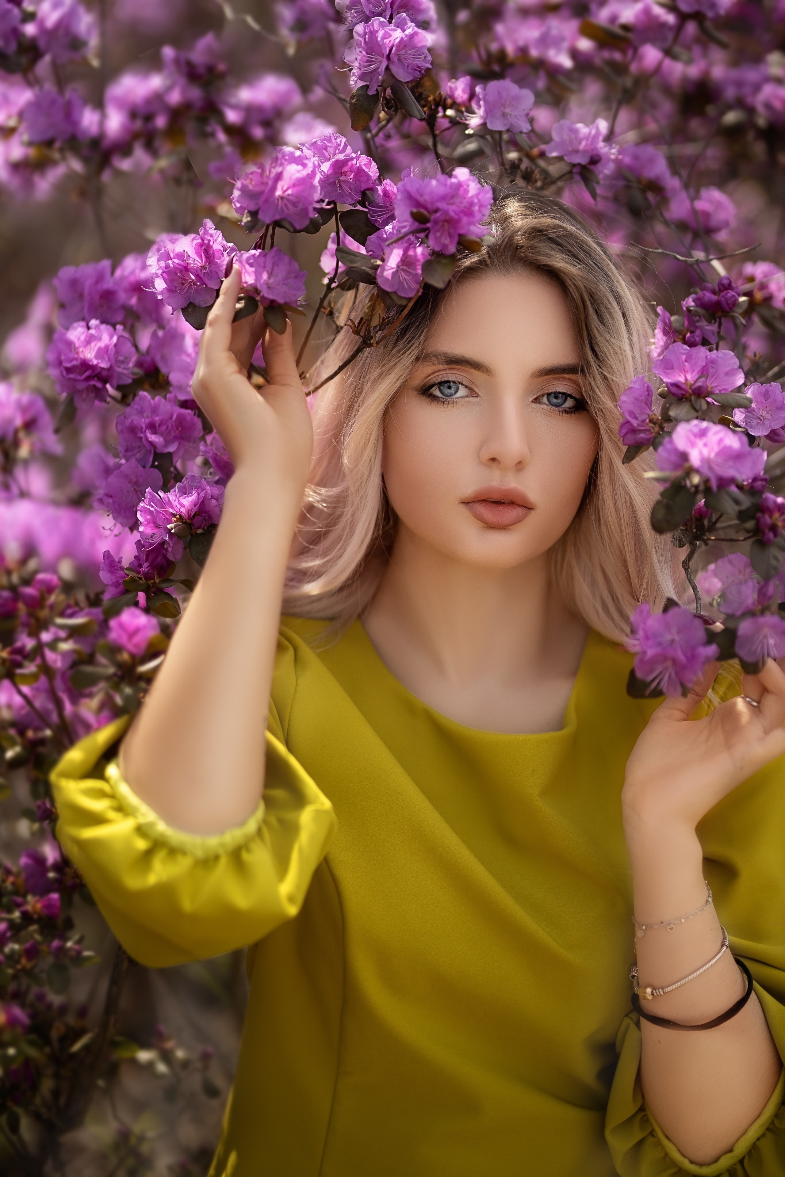 Фотопрогулка Василины в Ботаническом саду. Фотограф женского портрета, беременности и материнства Харькова Елена