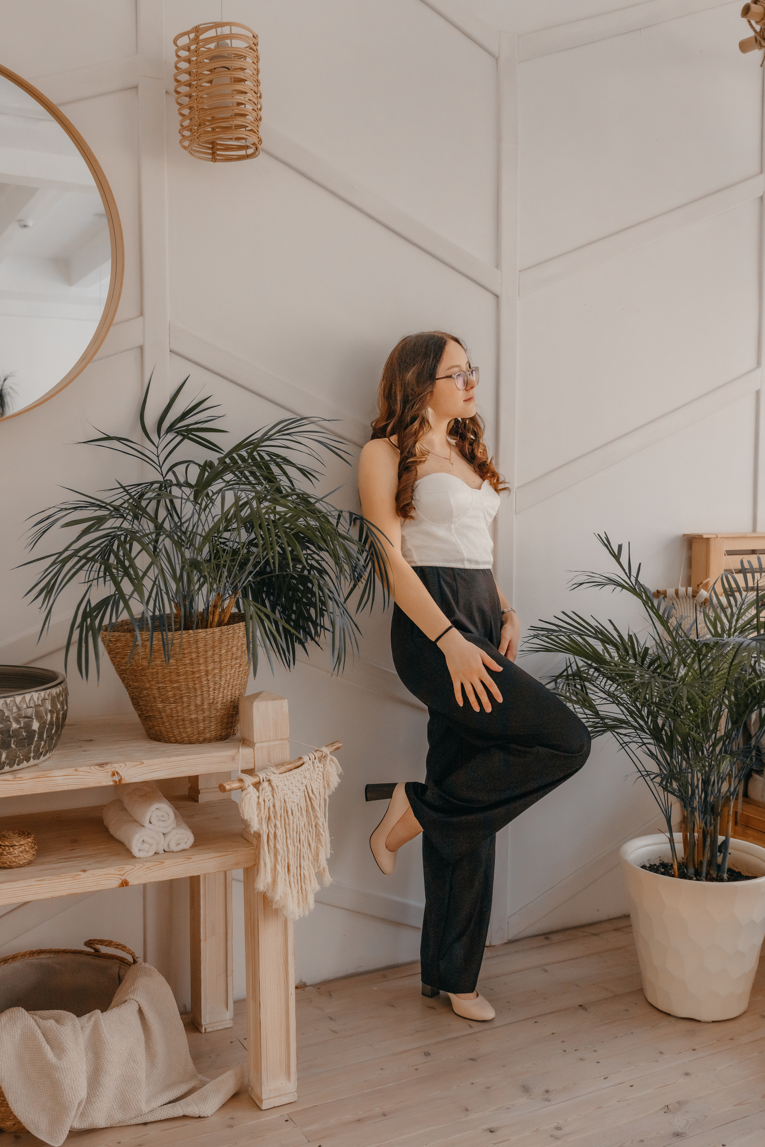 Оксана в ожидании, студия Бохо. Фотограф женского портрета, беременности и материнства Харькова Елена