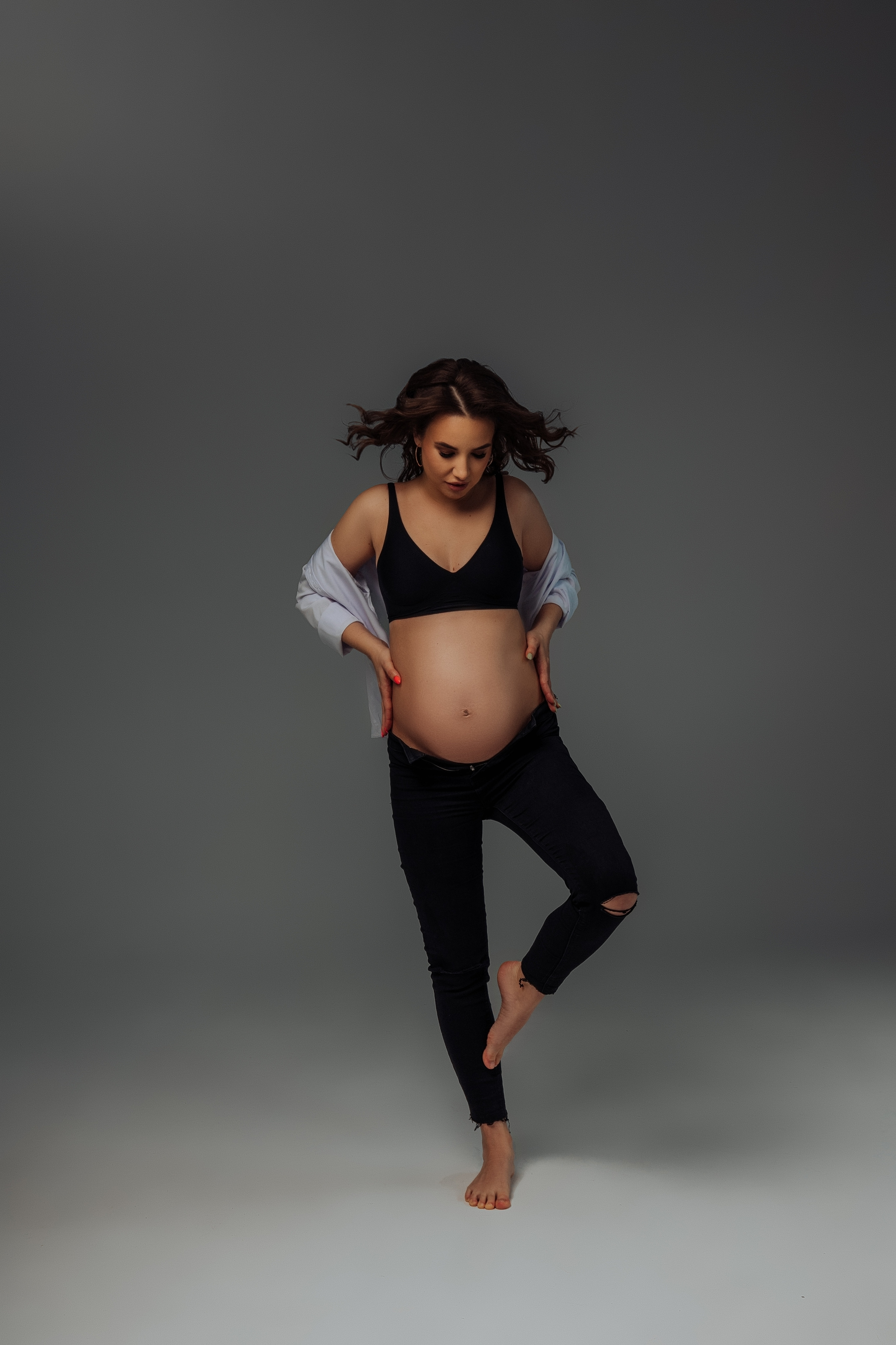 Виктория, съемка беременности Vogue. Фотограф женского портрета, беременности и материнства Харькова Елена