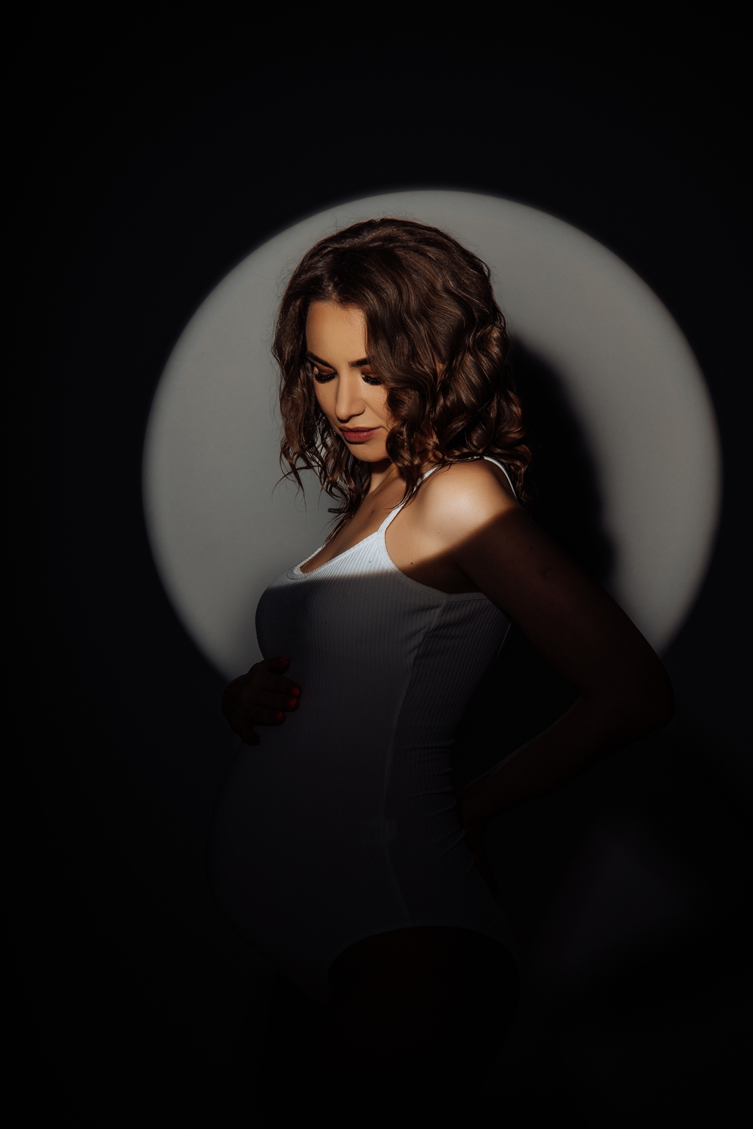 Виктория, съемка беременности Vogue. Фотограф женского портрета, беременности и материнства Харькова Елена