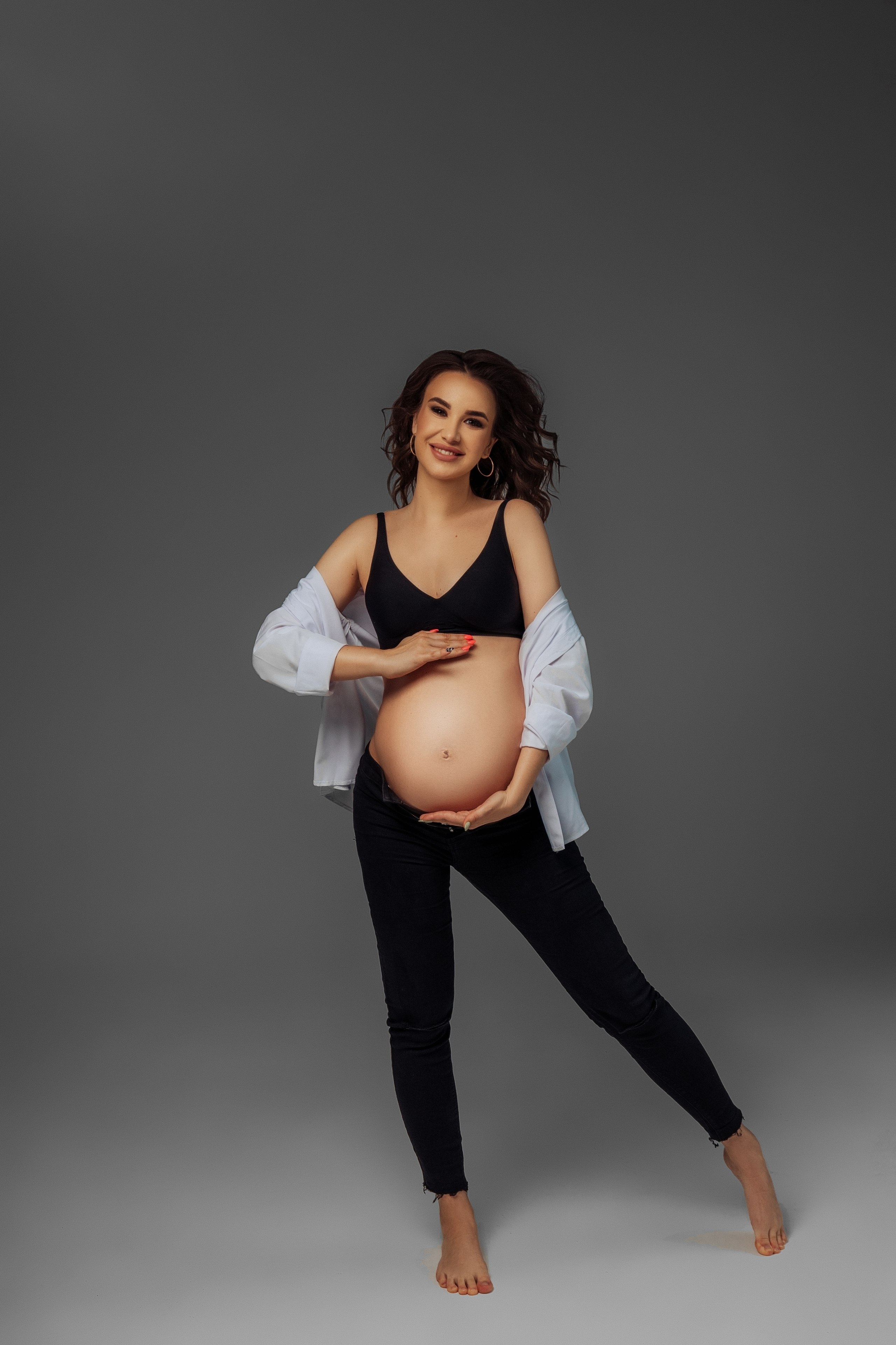 Виктория, съемка беременности Vogue. Фотограф женского портрета, беременности и материнства Харькова Елена