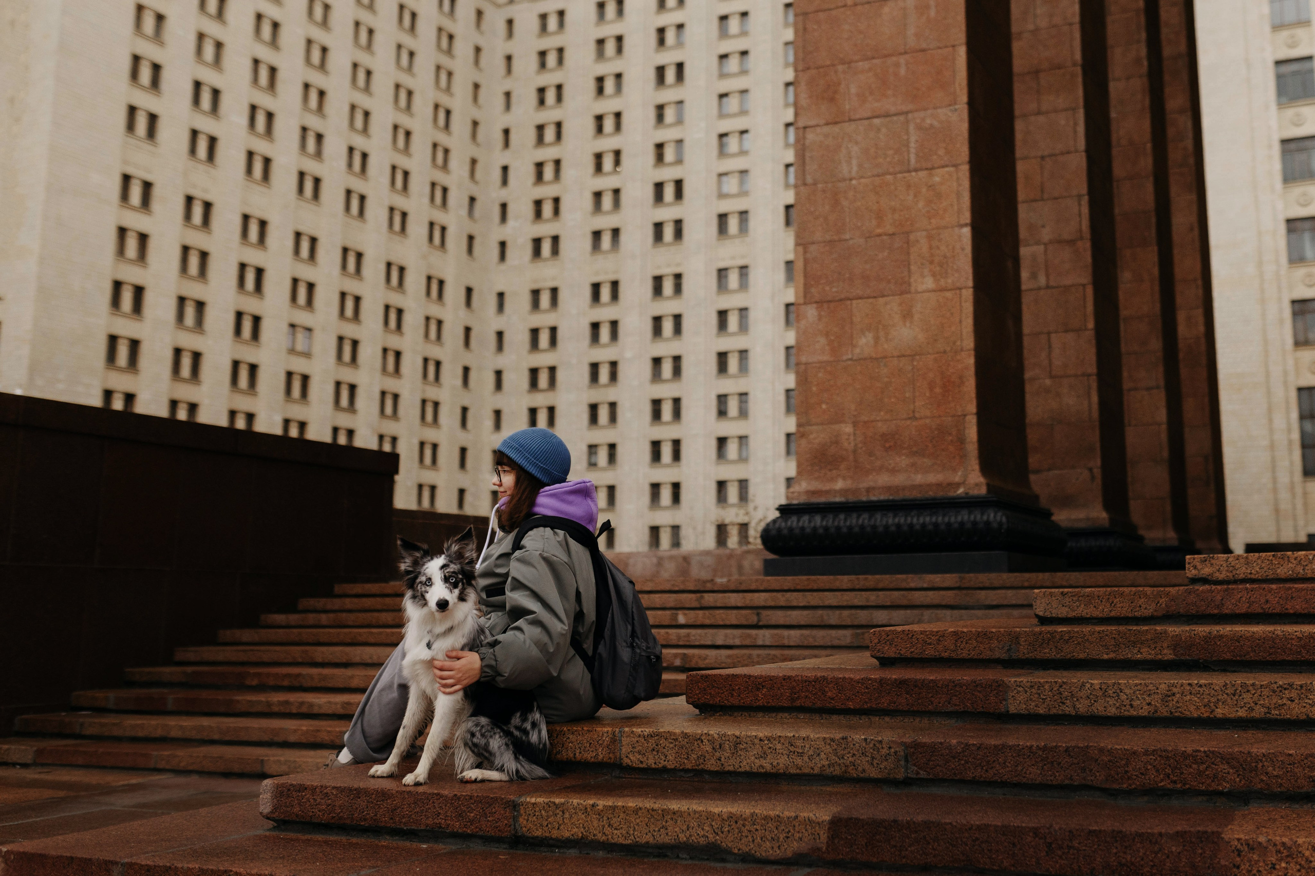 Москва / Настя и Рикотта. Фотограф Кузина Вера