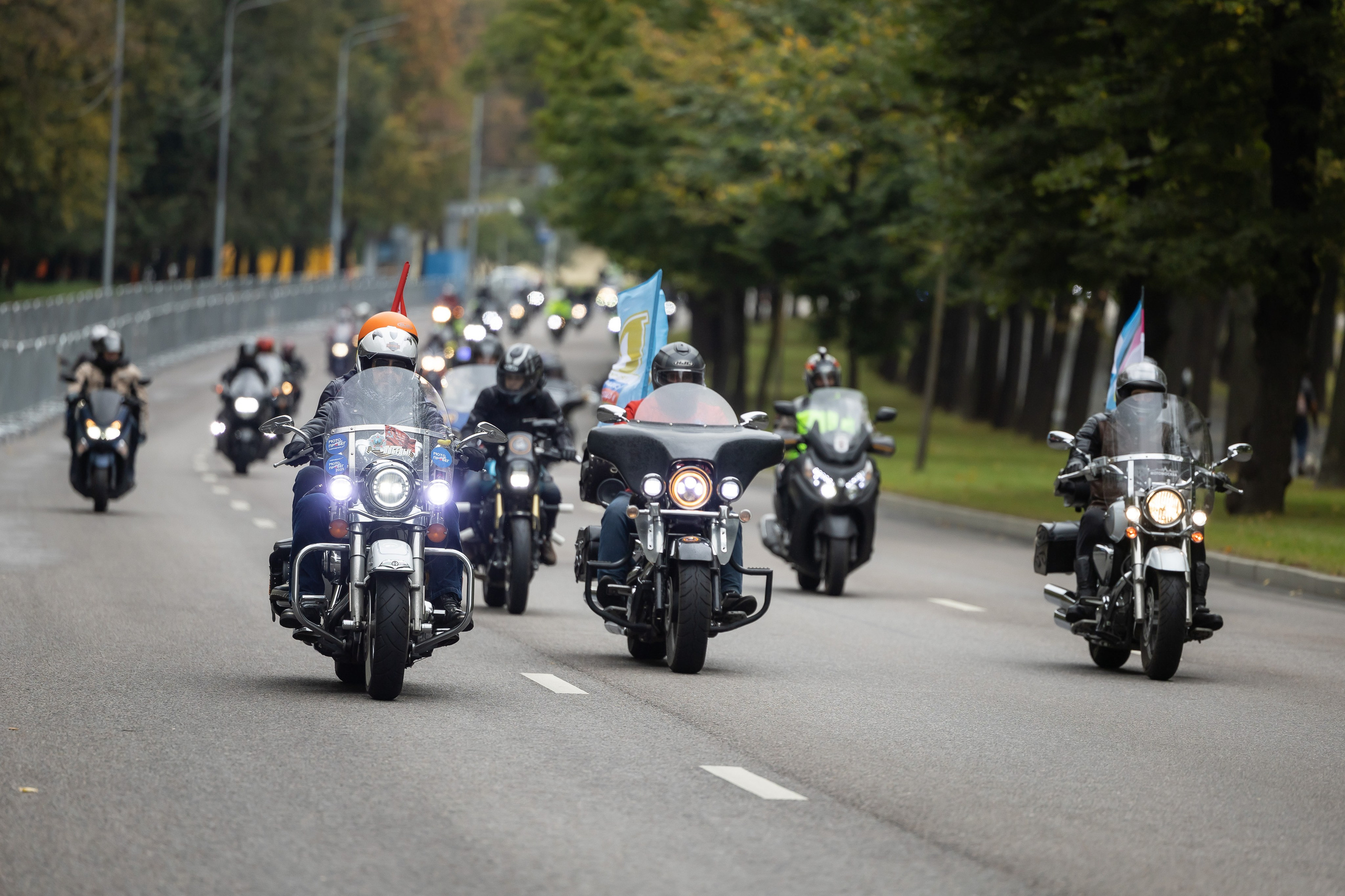 13-й Московский Мотофестиваль. Фотограф Владимир Охрименко