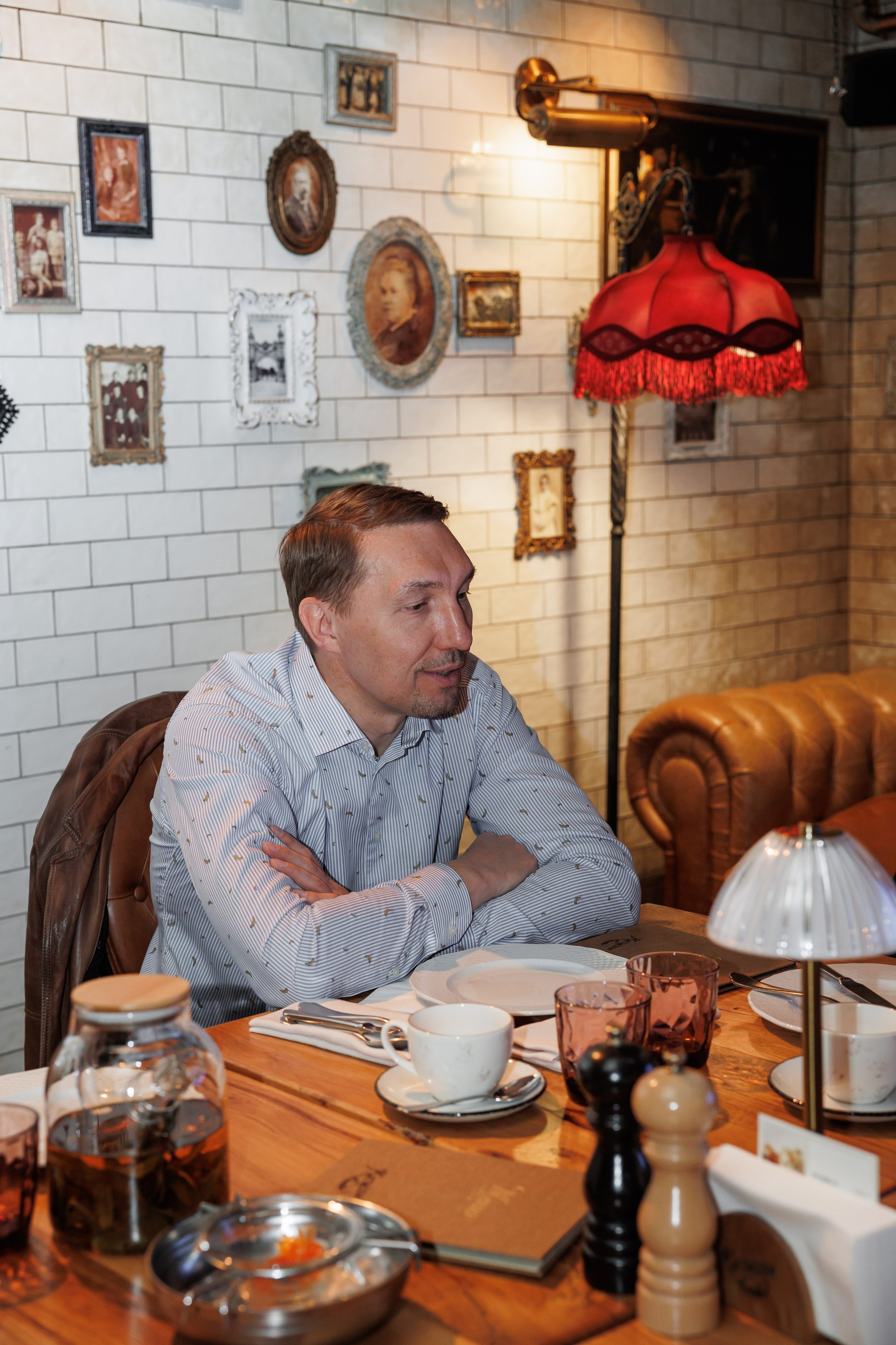 Деловой завтрак, ресторан «Матрешка». Свадебный и репортажный фотограф (Москва, Королев и другие)