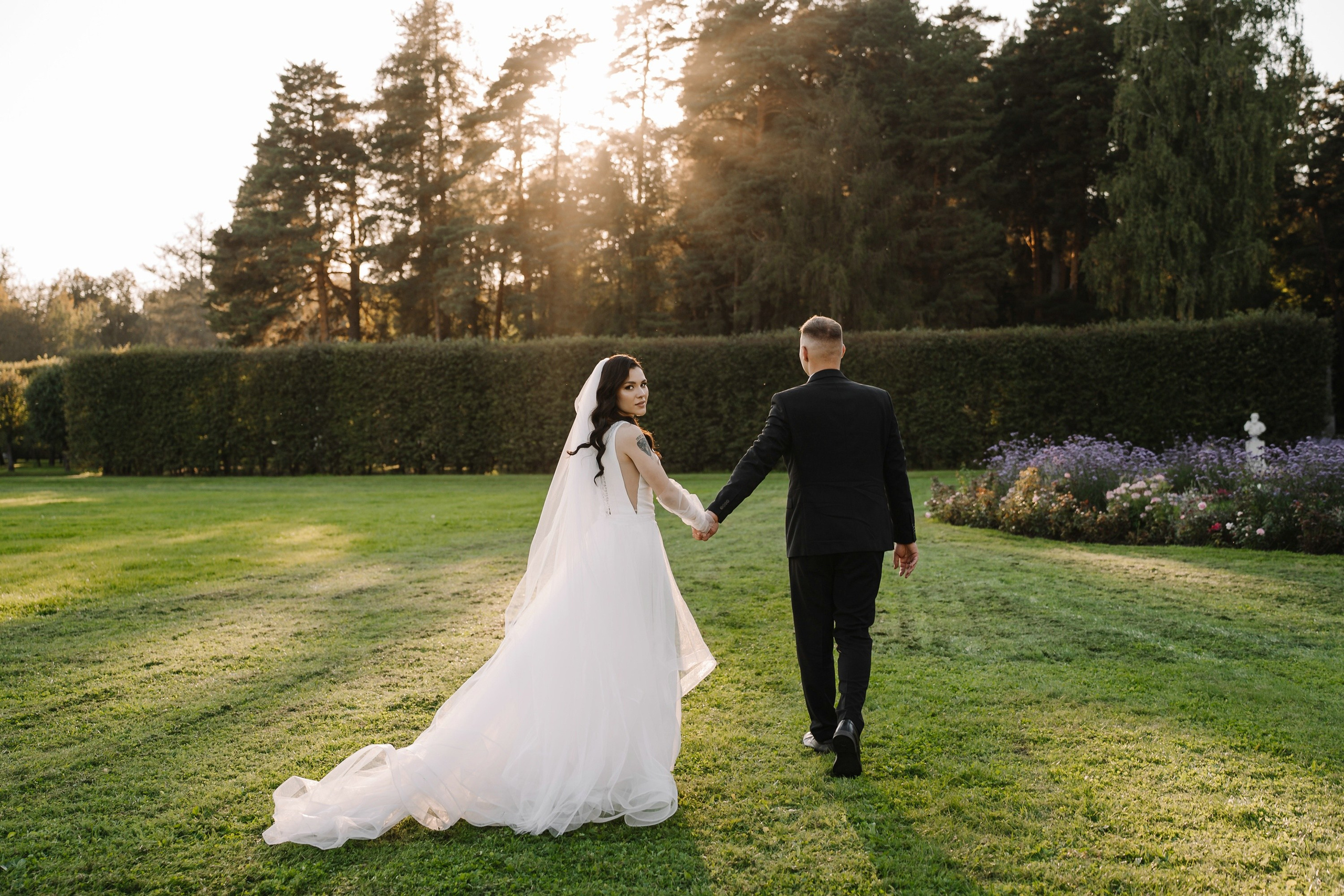 Свадьба в усадьбе Архангельское. Свадебный и семейный фотограф в Москве Светлана Зоткина