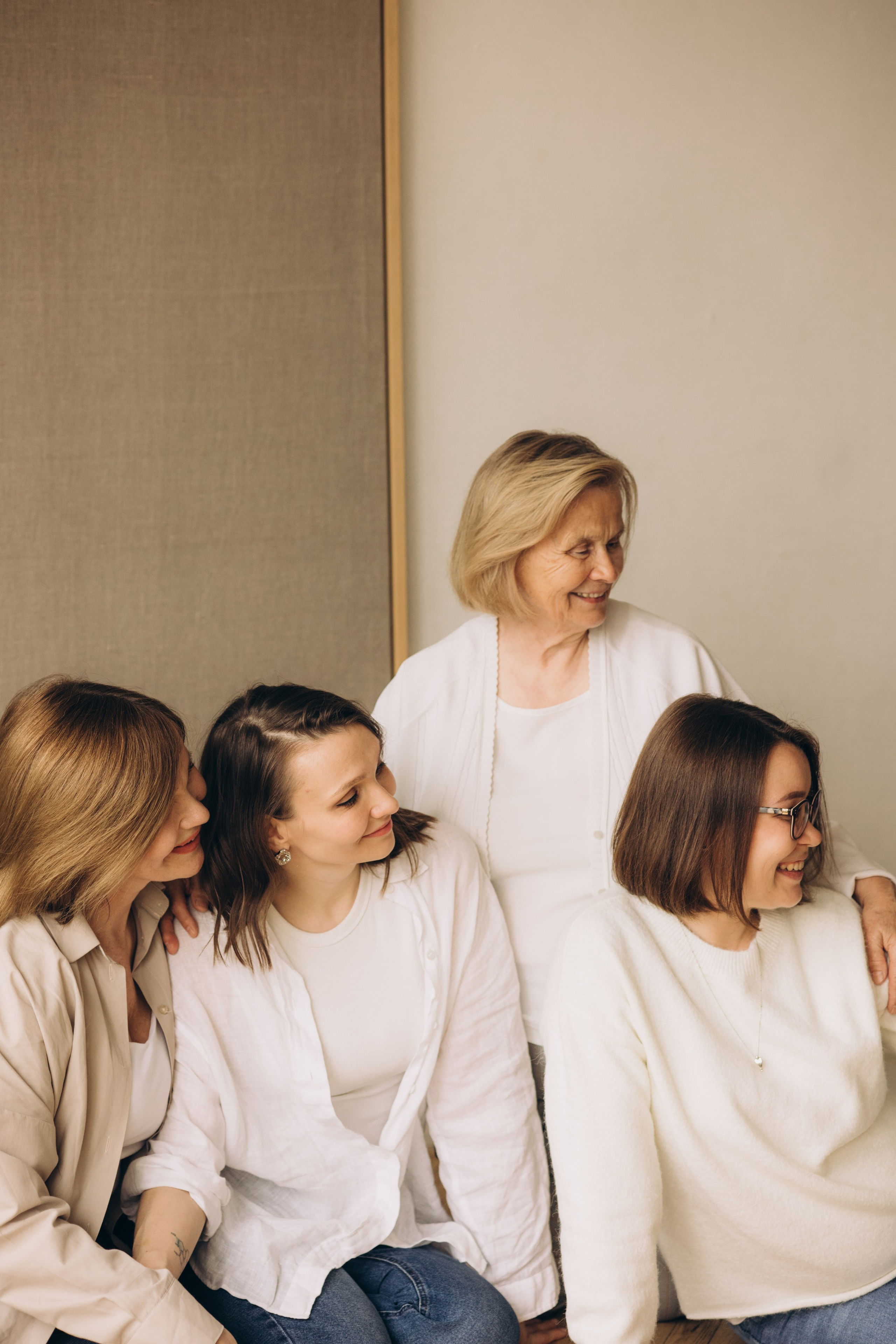 В кадре 5 прекрасных женщин!. Семейный фотограф Москва