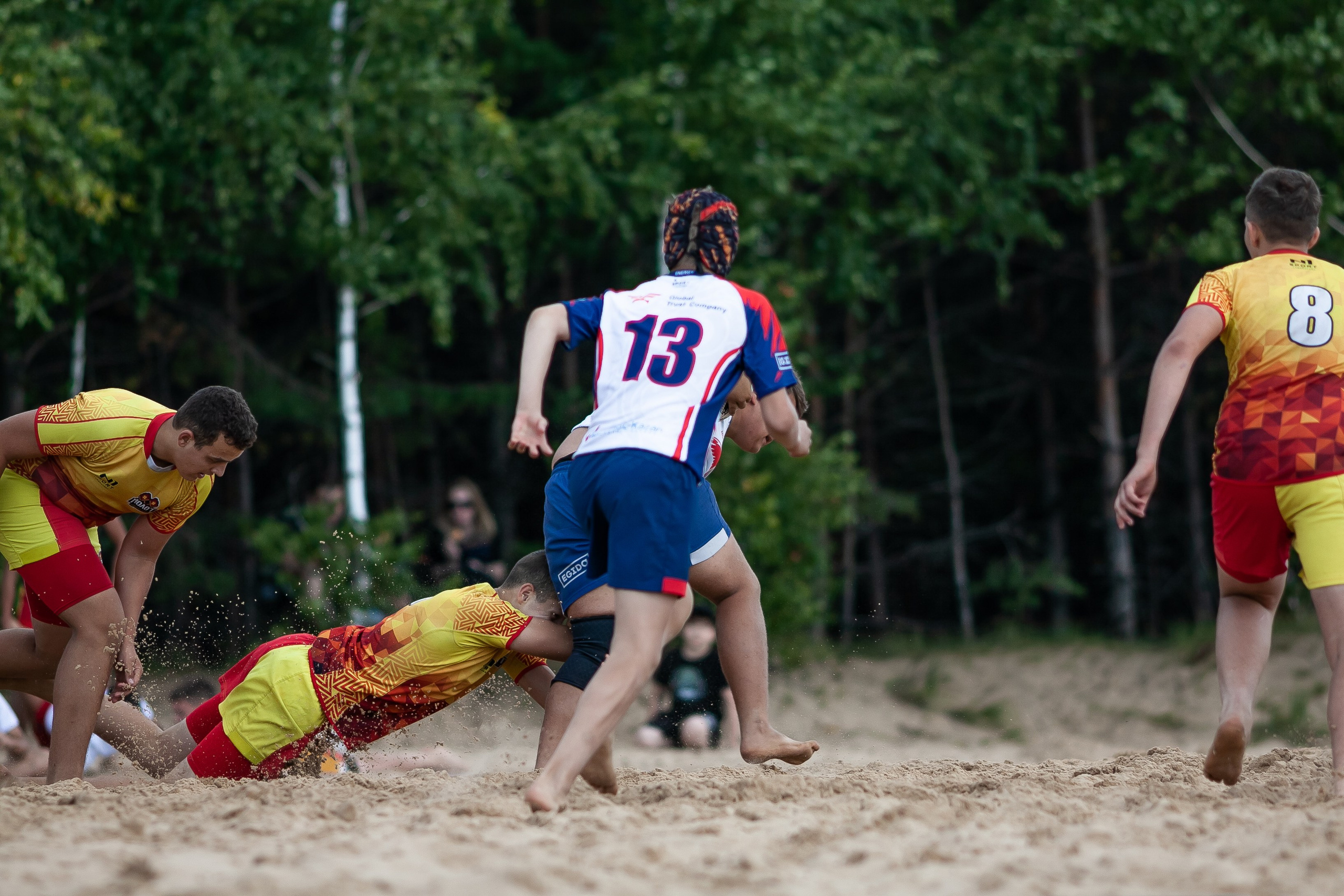 «Кубок «Молота» по пляжному Регби. Фотография