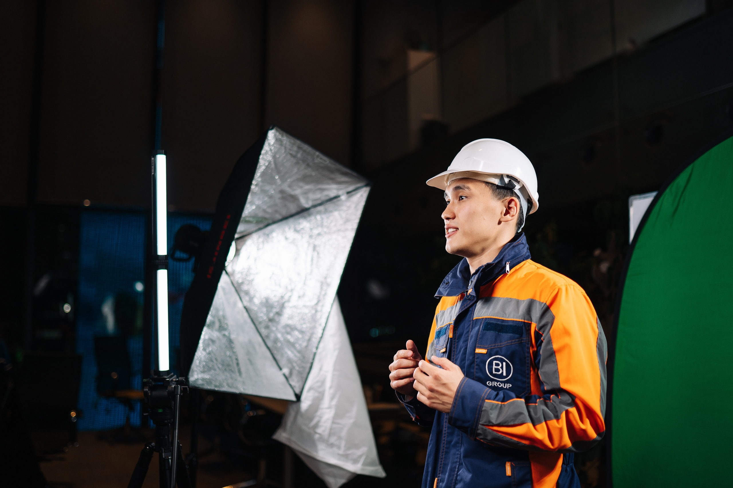 Съемка видеоролика для BI Group