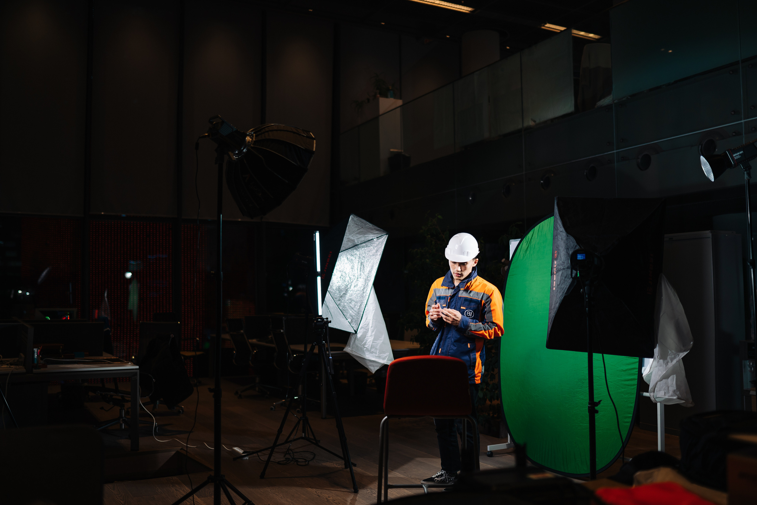 Съемка видеоролика для BI Group