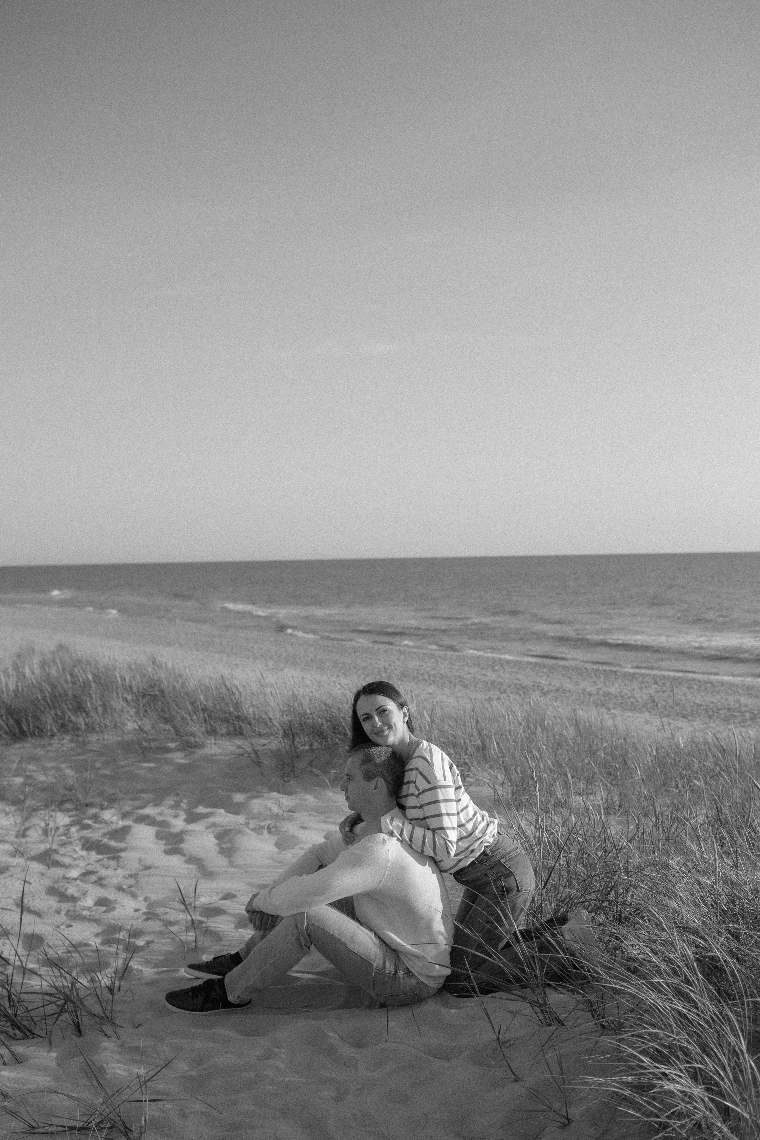 Павел и Татьяна. Закат в Янтарном. Фотограф в Калининграде Решетникова Алина