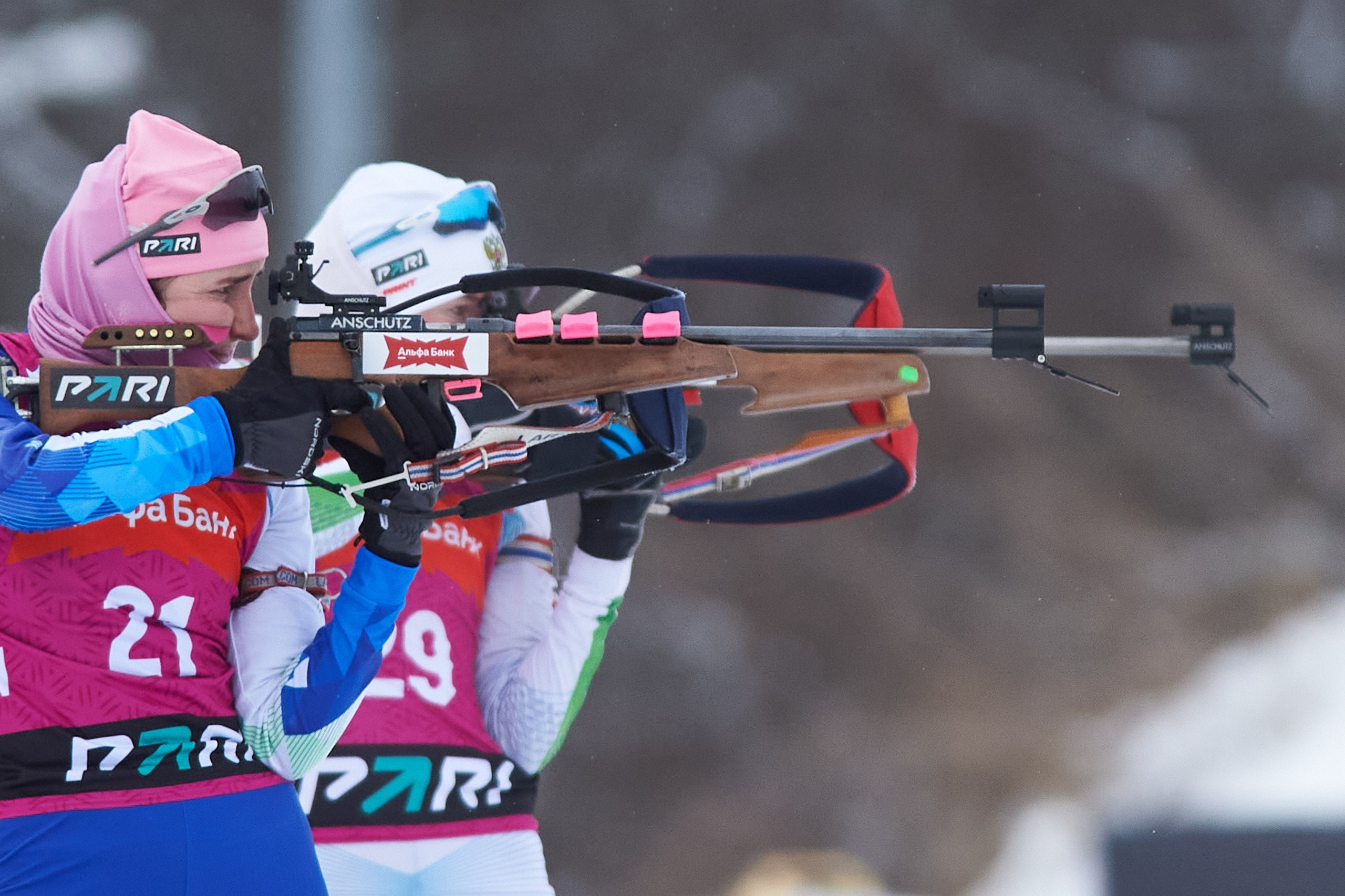 Биатлон. Чемпионат России — 2024/2025, 3-й этап, Ижевск. Ижевская винтовка. Спортивный репортажный фотограф в Ижевске Сергей Мерзляков