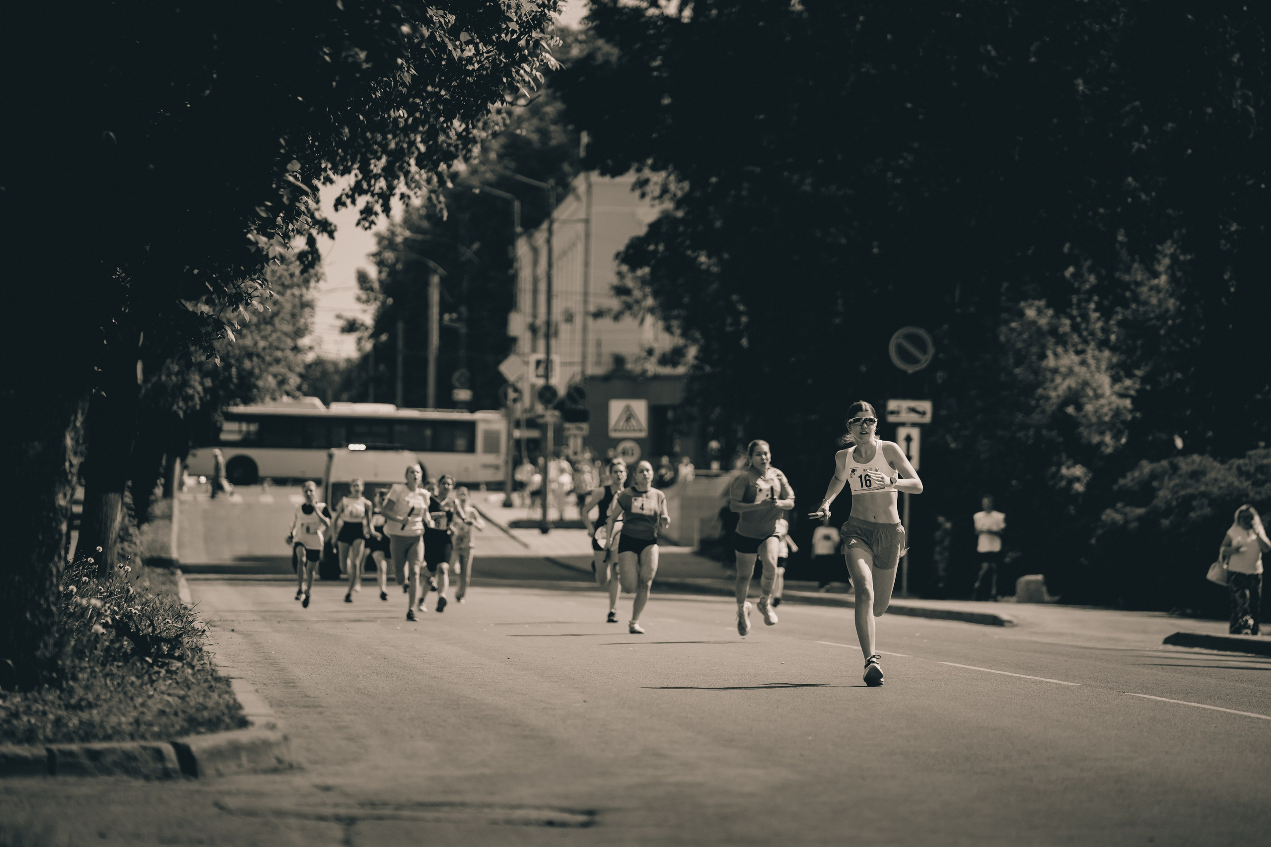 Легкоатлетическая эстафета. Фотограф Валерия Кононова