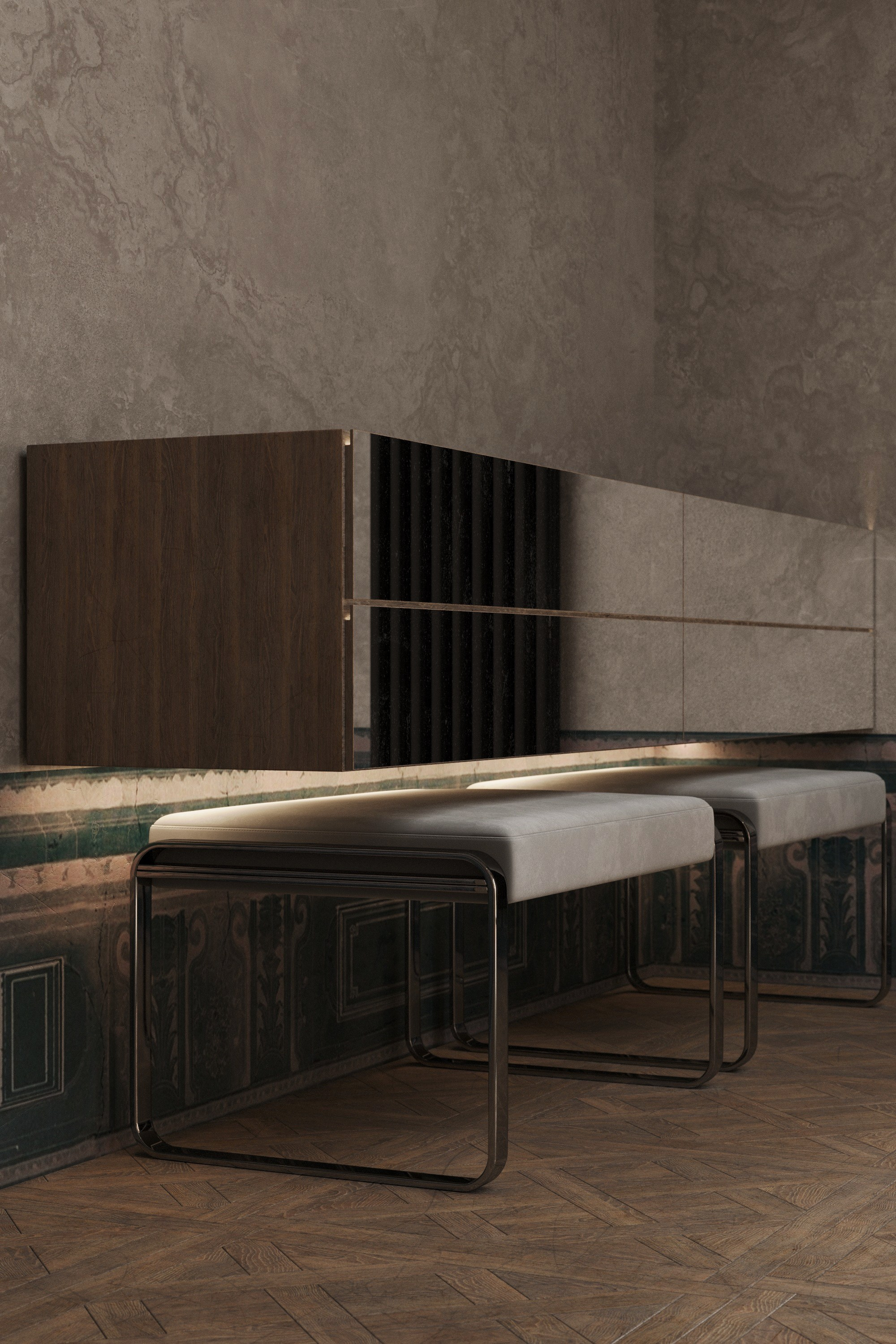 3д визуализация спальни в коттедже г. Никосия. Ксения. 3D‑визуализатор